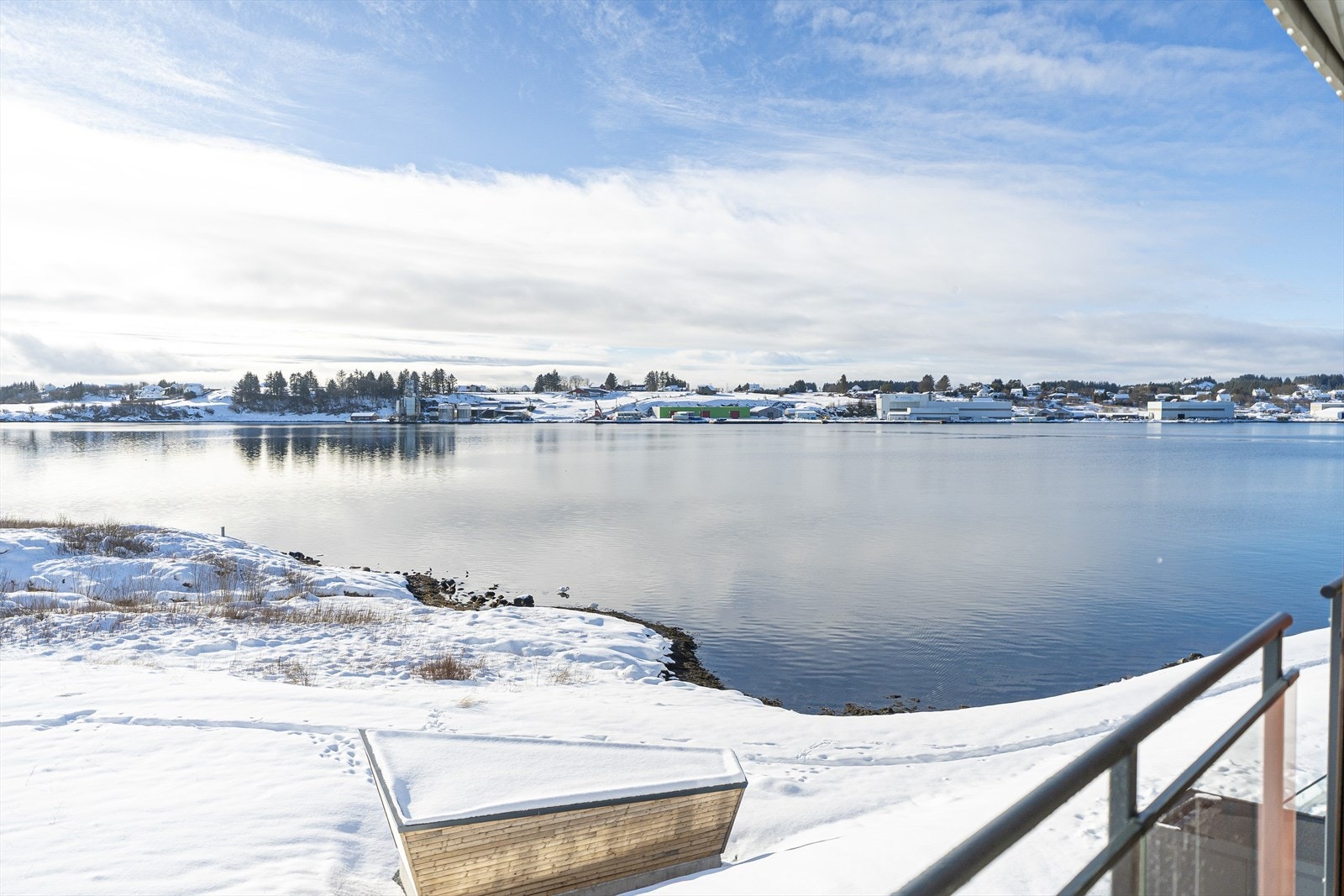 Nydelig sjøutsikt fra balkongen Galleribilde