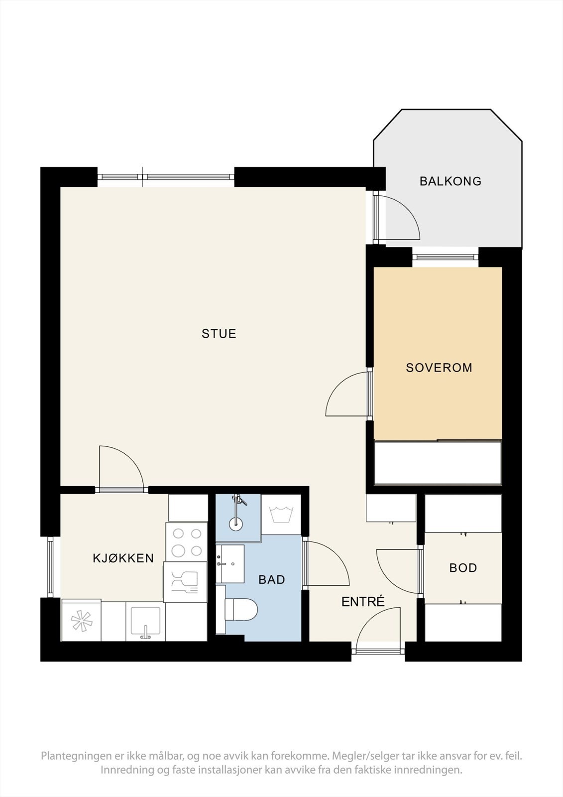 Plantegning. Galleribilde