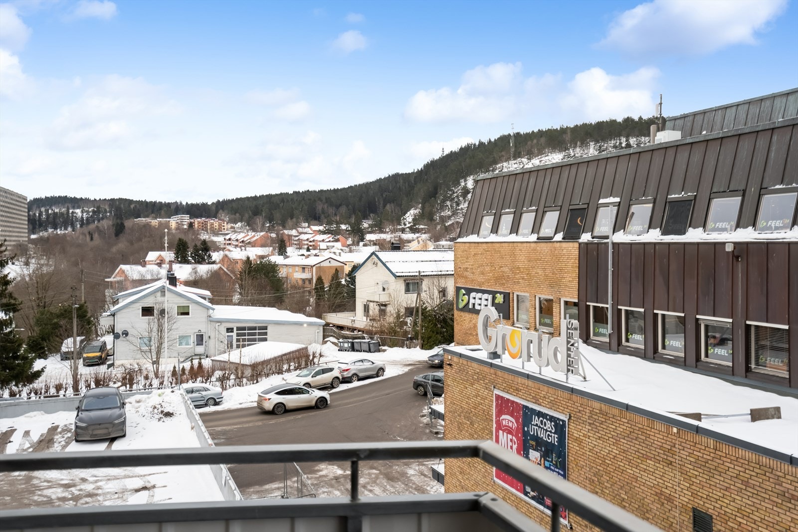 Utsyn fra balkongen. Galleribilde