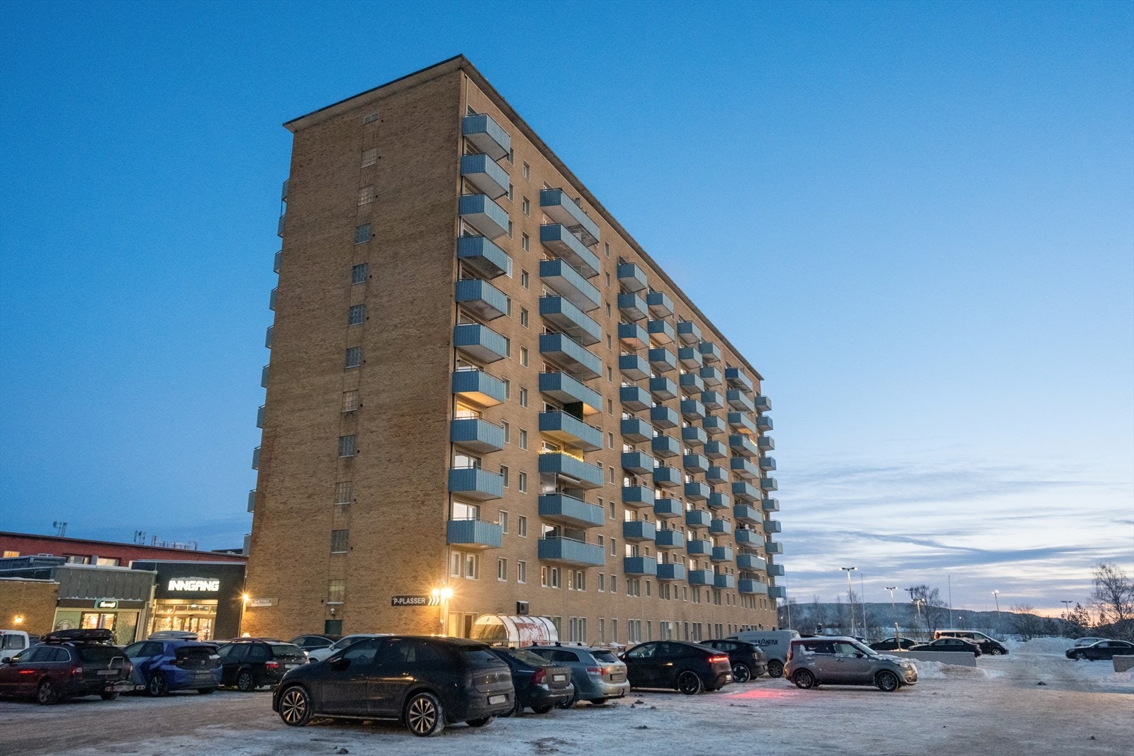 Bergensveien 4A er et stort sameie, og består av hele 220 boligseksjoner. Galleribilde