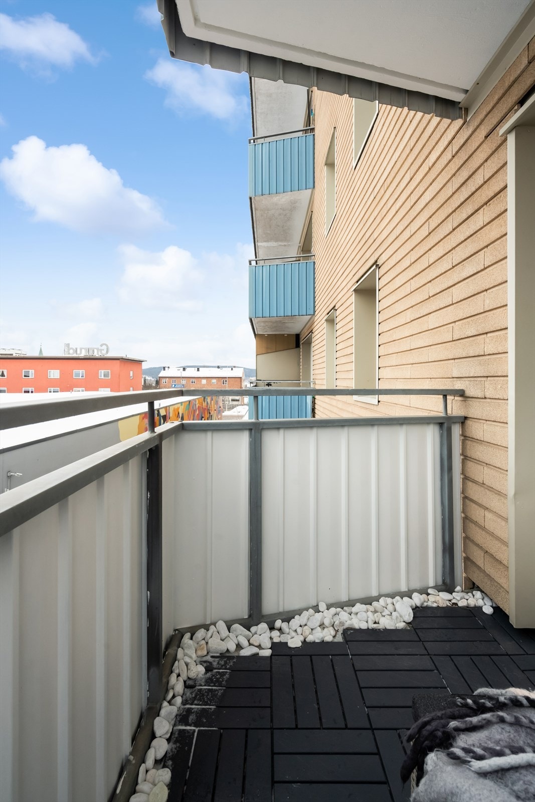 En trivelig uteplass hvor solforholdene kan nytes. Galleribilde