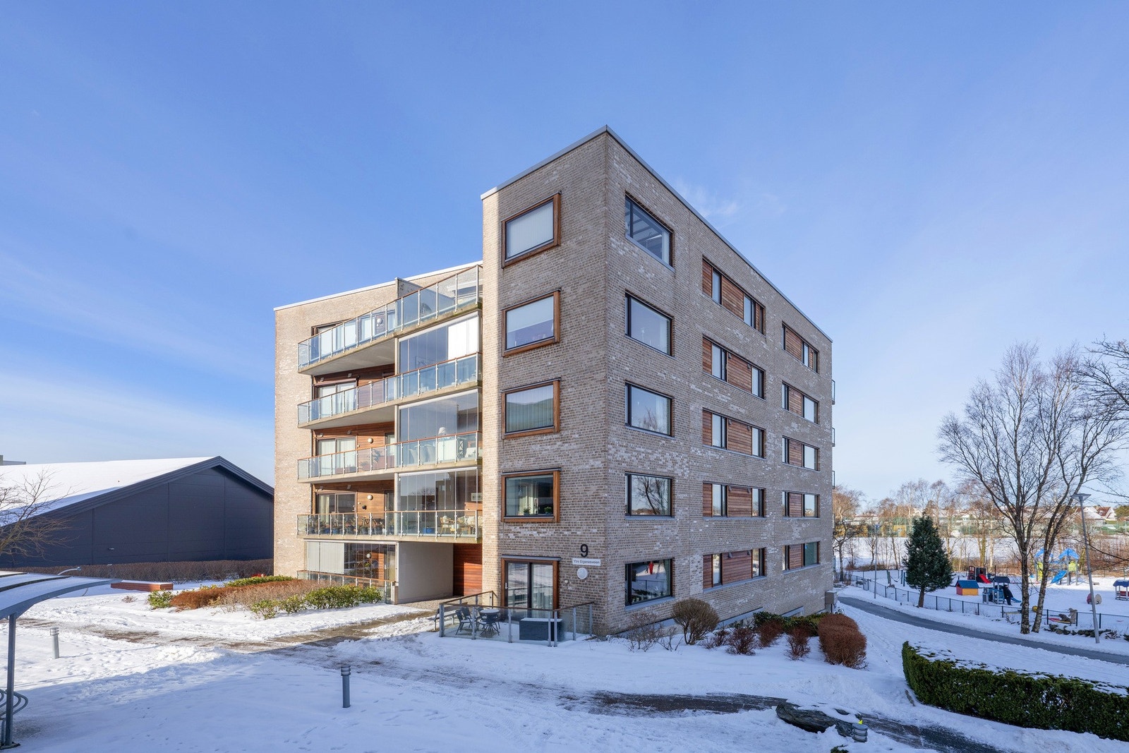 Pen blokk som er tegnet av Brandsberg-Dahls arkitekter. Galleribilde