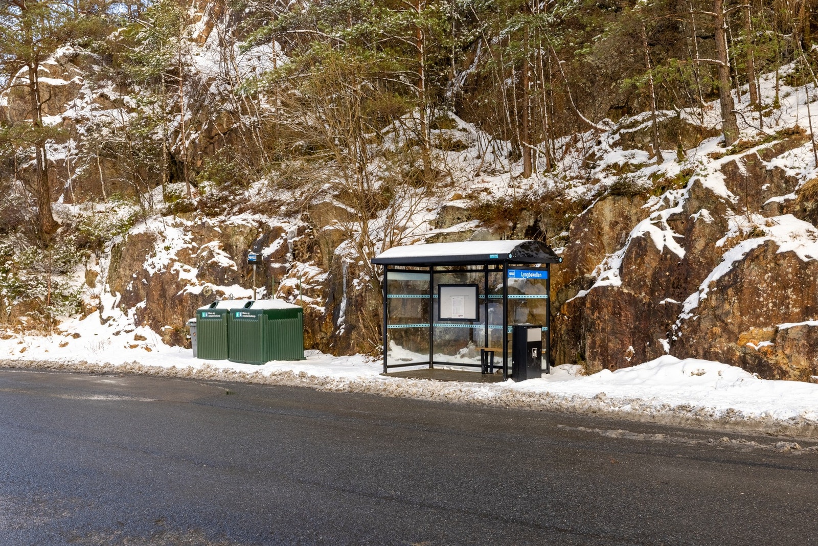 Kun 2 minutters gange til busstopp. Galleribilde