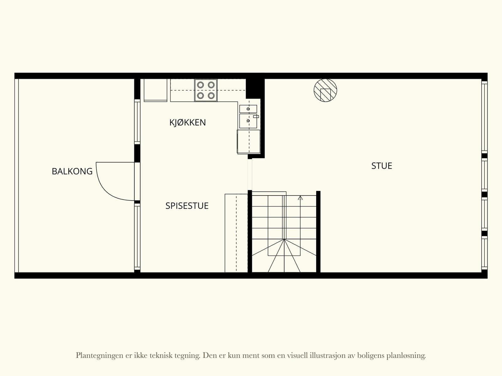 Plantegning 2. etasje. Galleribilde