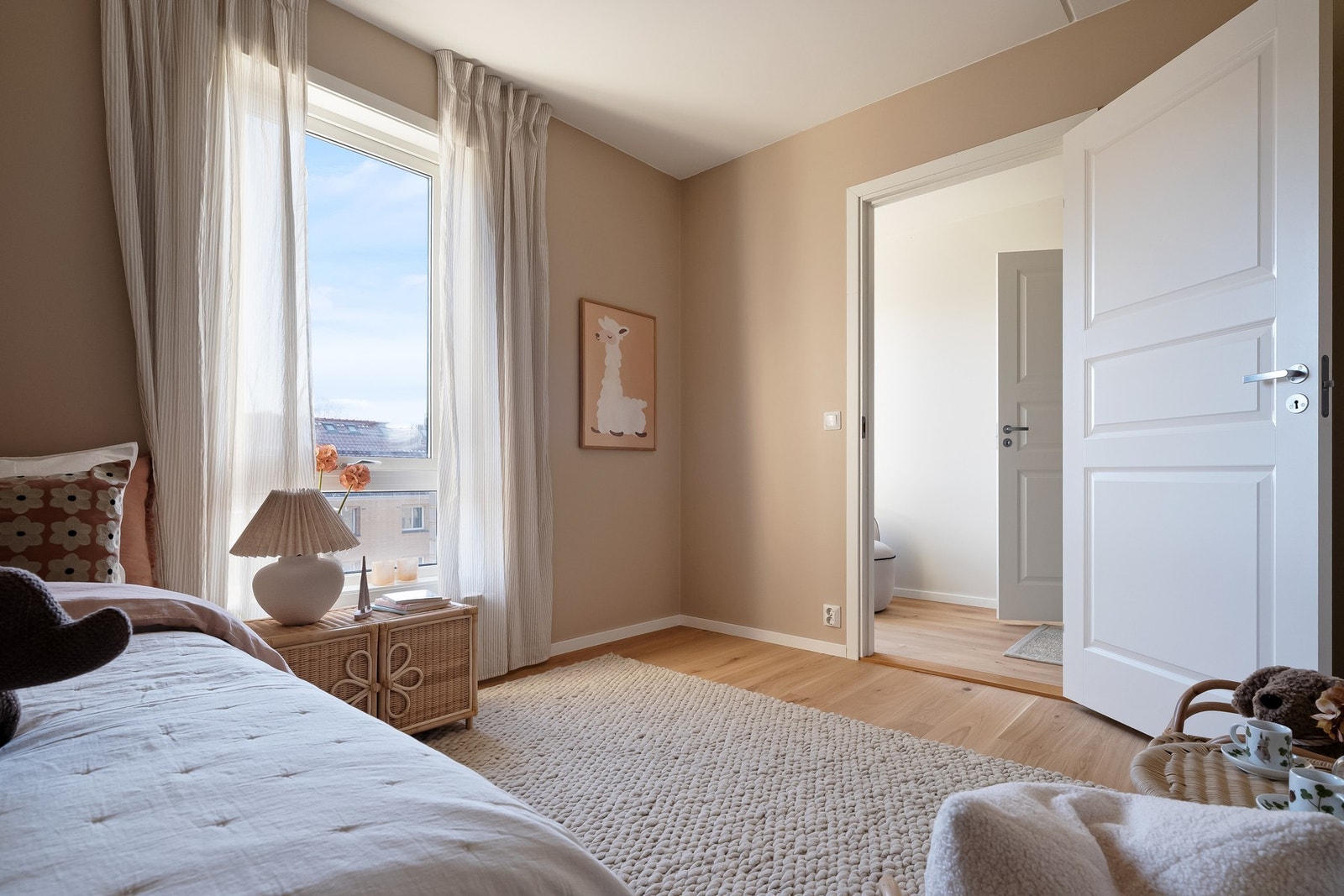 Et fleksibelt rom som egner seg godt som barnerom. Galleribilde