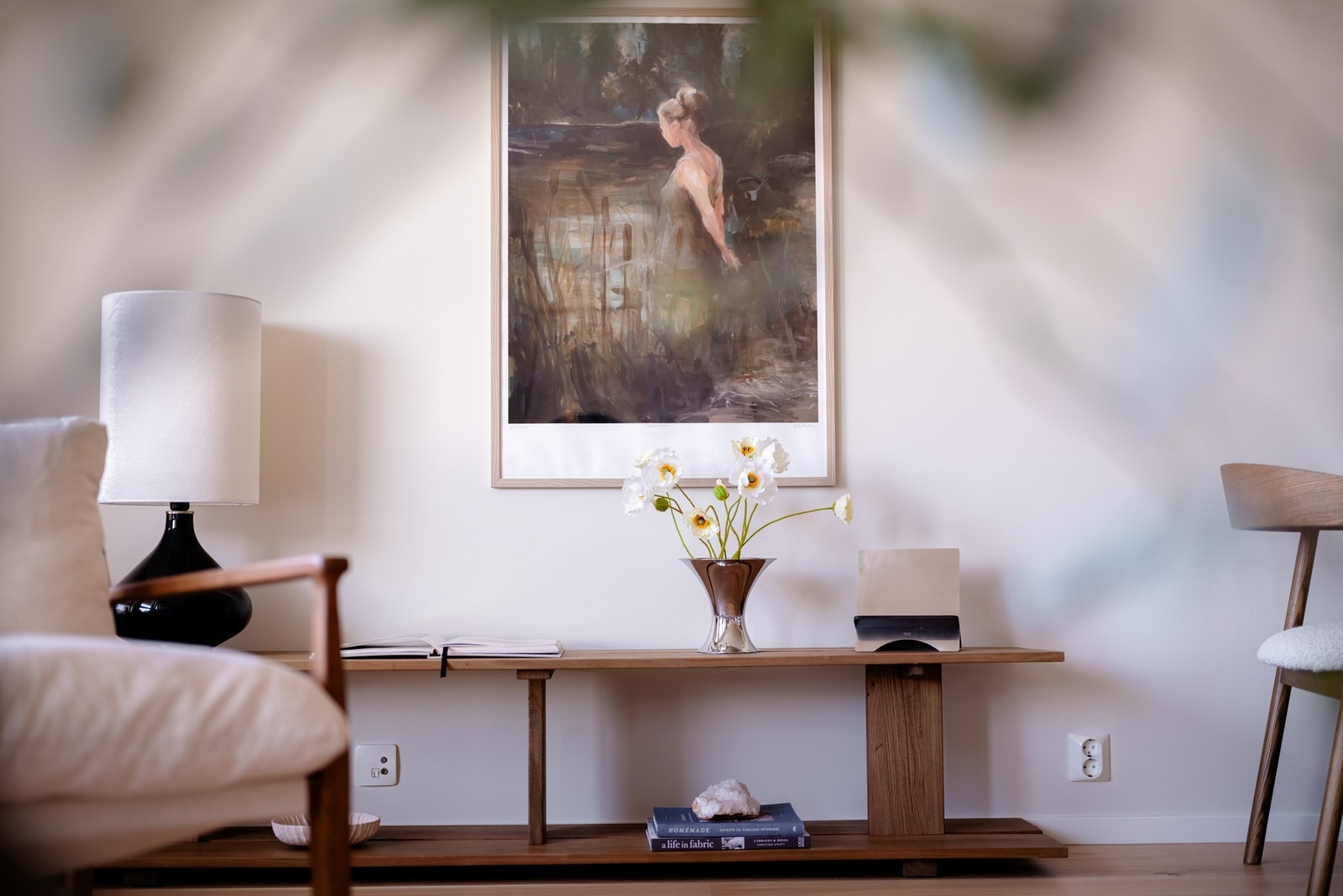 Balansert ventilasjon kombinert med radiatoroppvarming gir komfortabel temperatur og godt inneklima. Galleribilde