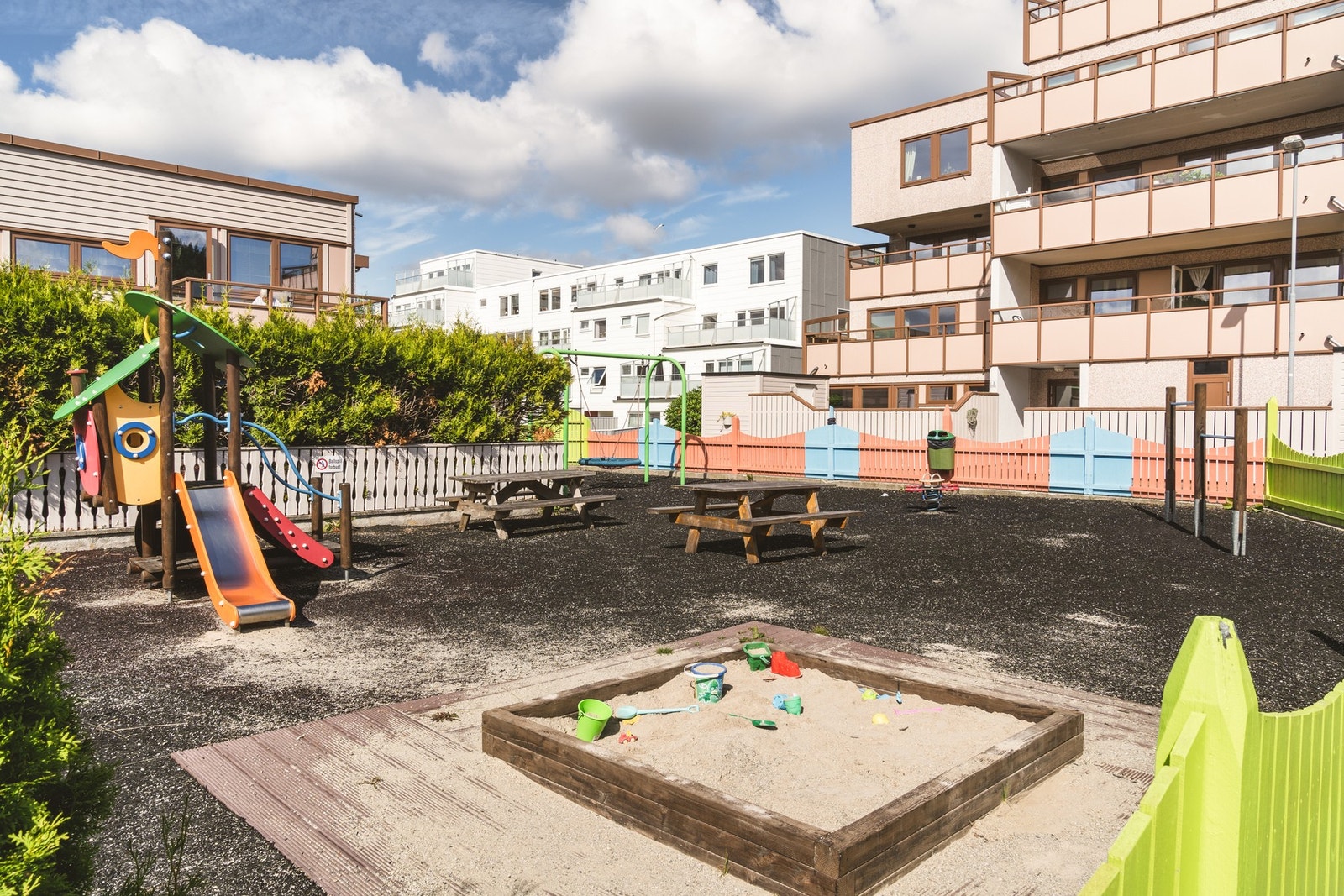 Lekeplass til glede for de minste. Galleribilde