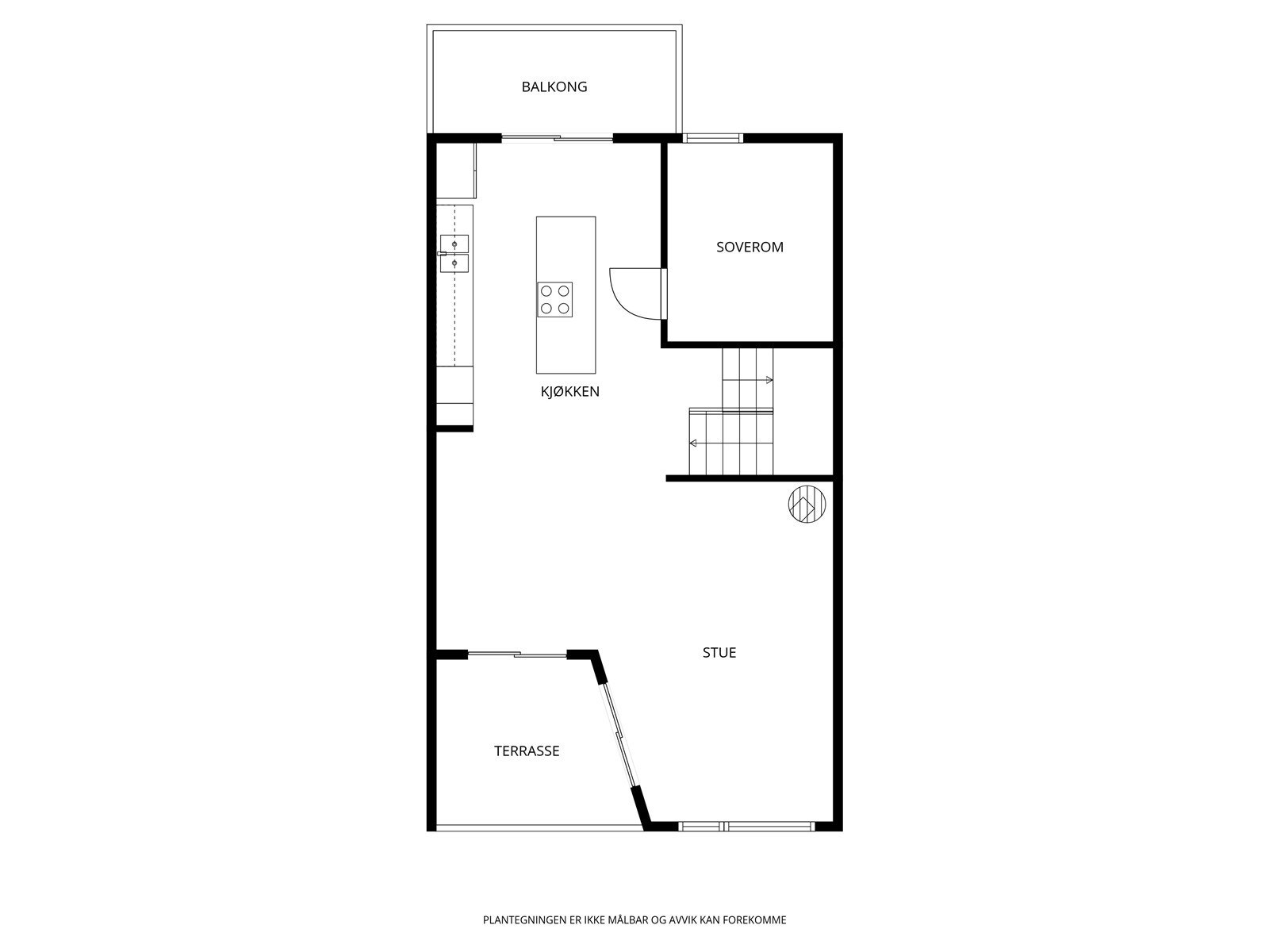 Plantegning 2.etg. Galleribilde