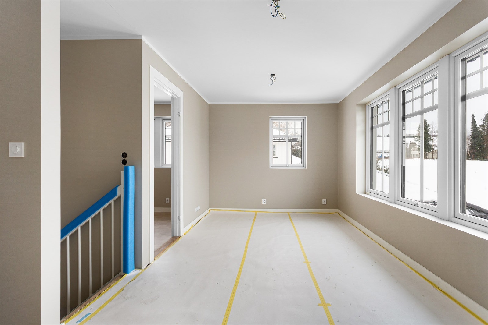 Andre etasje har en ekstra stue, ideell som samlingspunkt for familien. Galleribilde