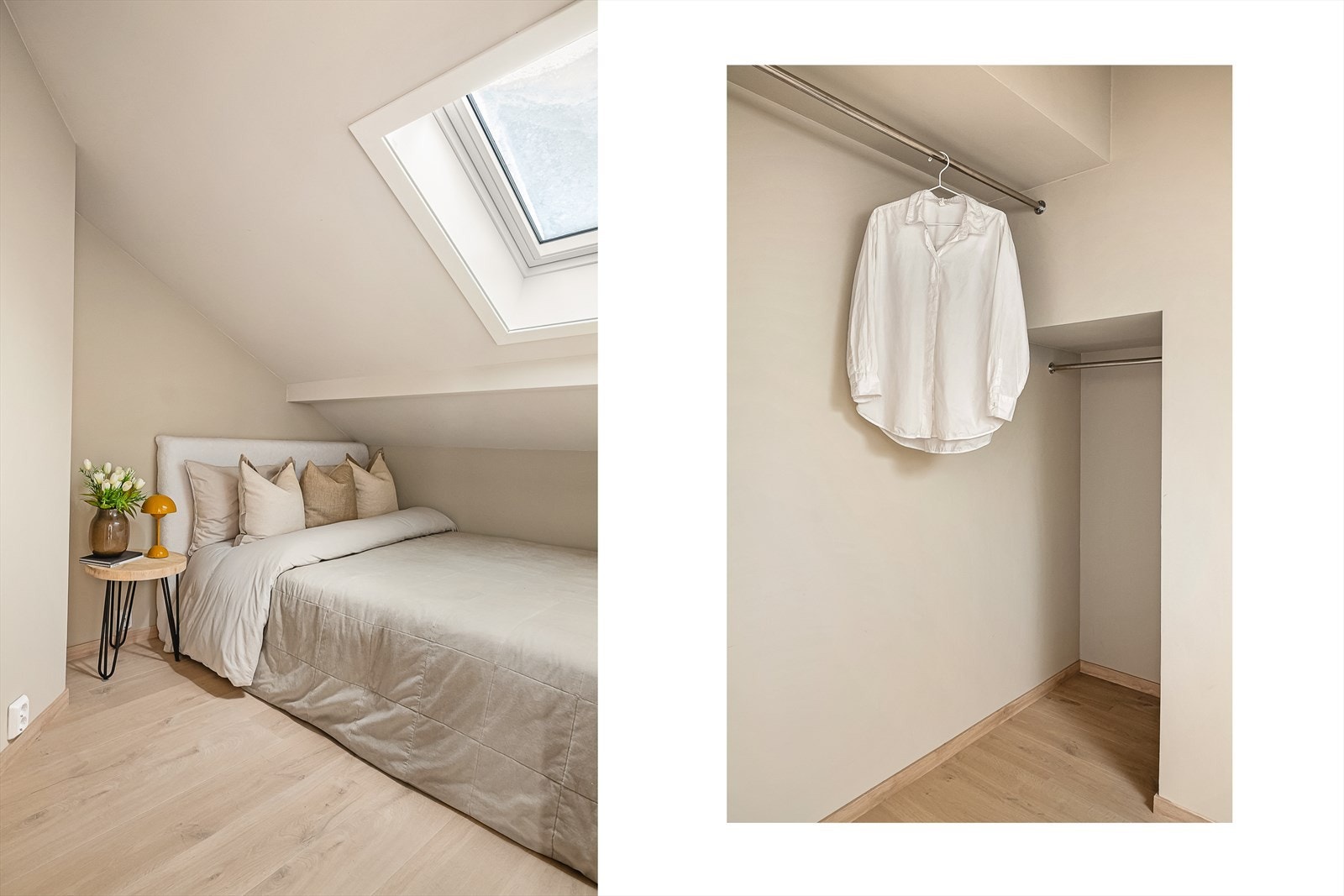 Fine muligheter for garderobeløsning. Galleribilde