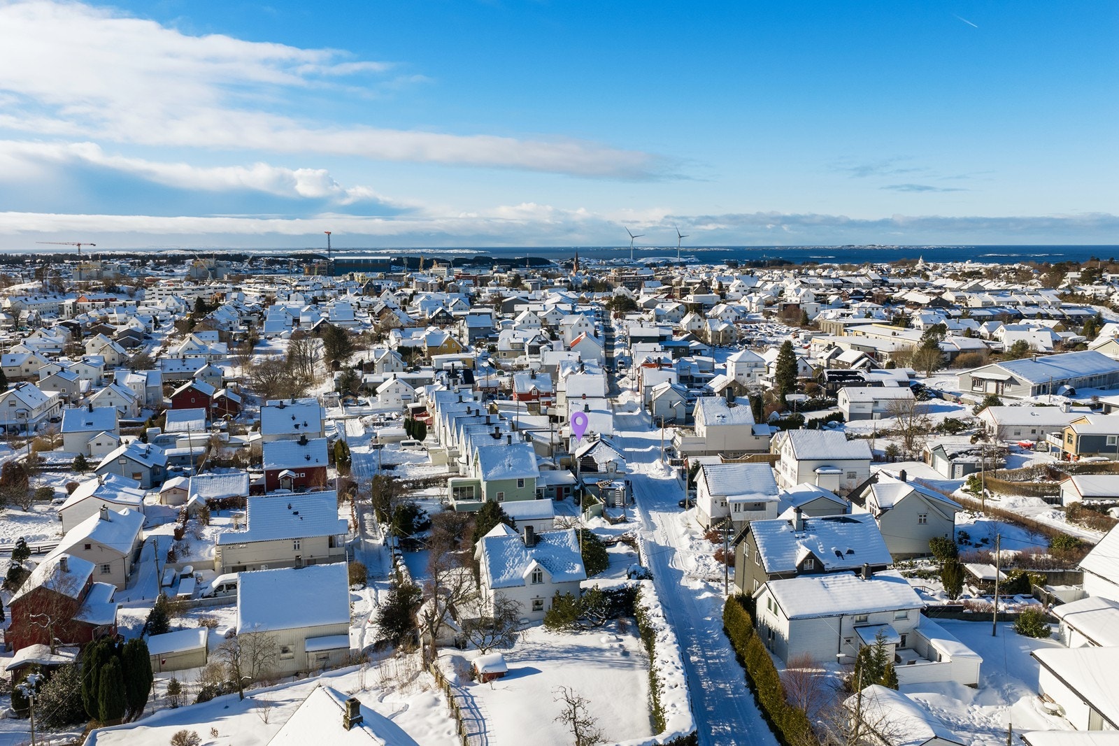 Strake veien ned til sentrum, ca 10 minutters gange Galleribilde