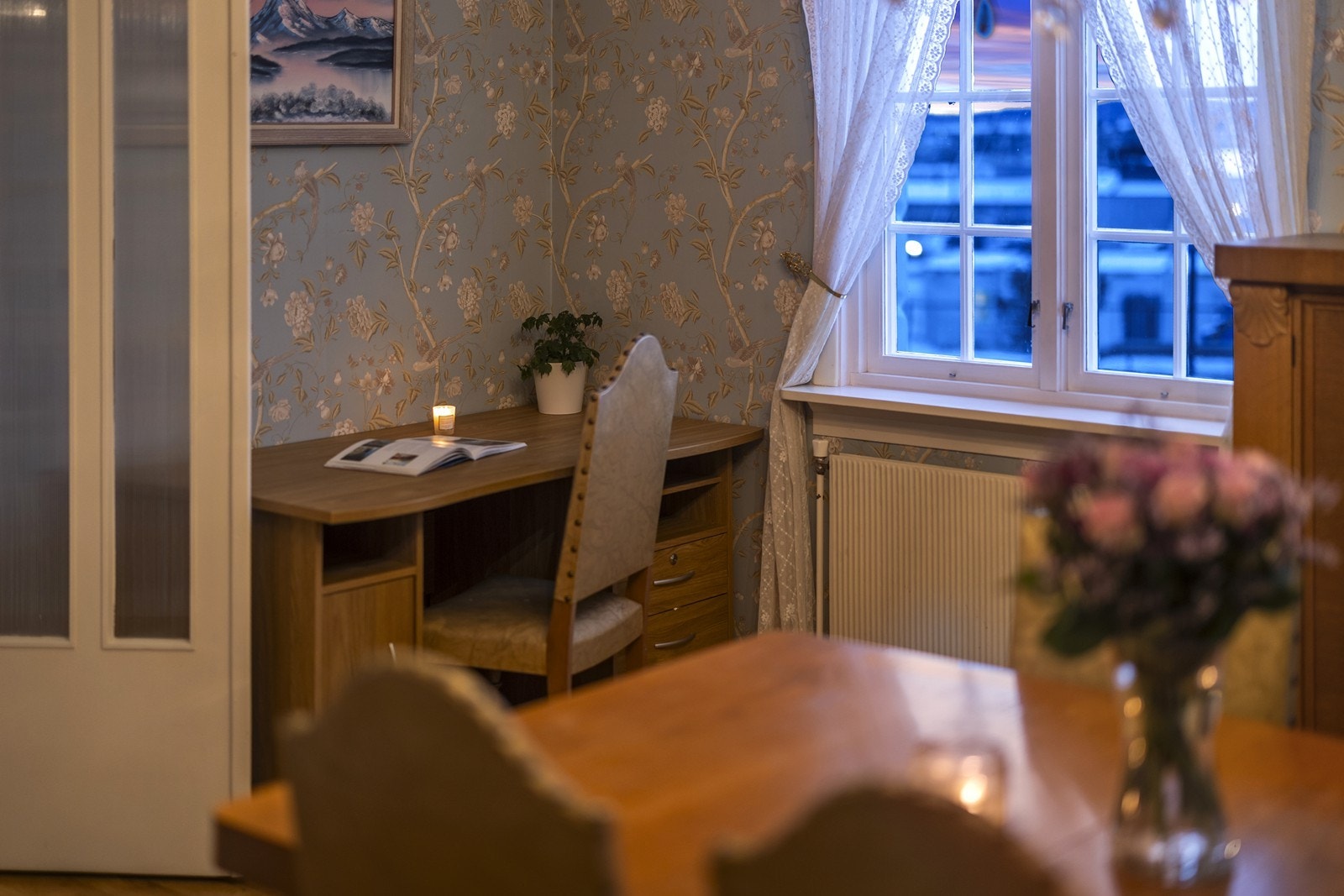 Her er det også rom for en praktisk kontorplass eller lesekrok. Galleribilde