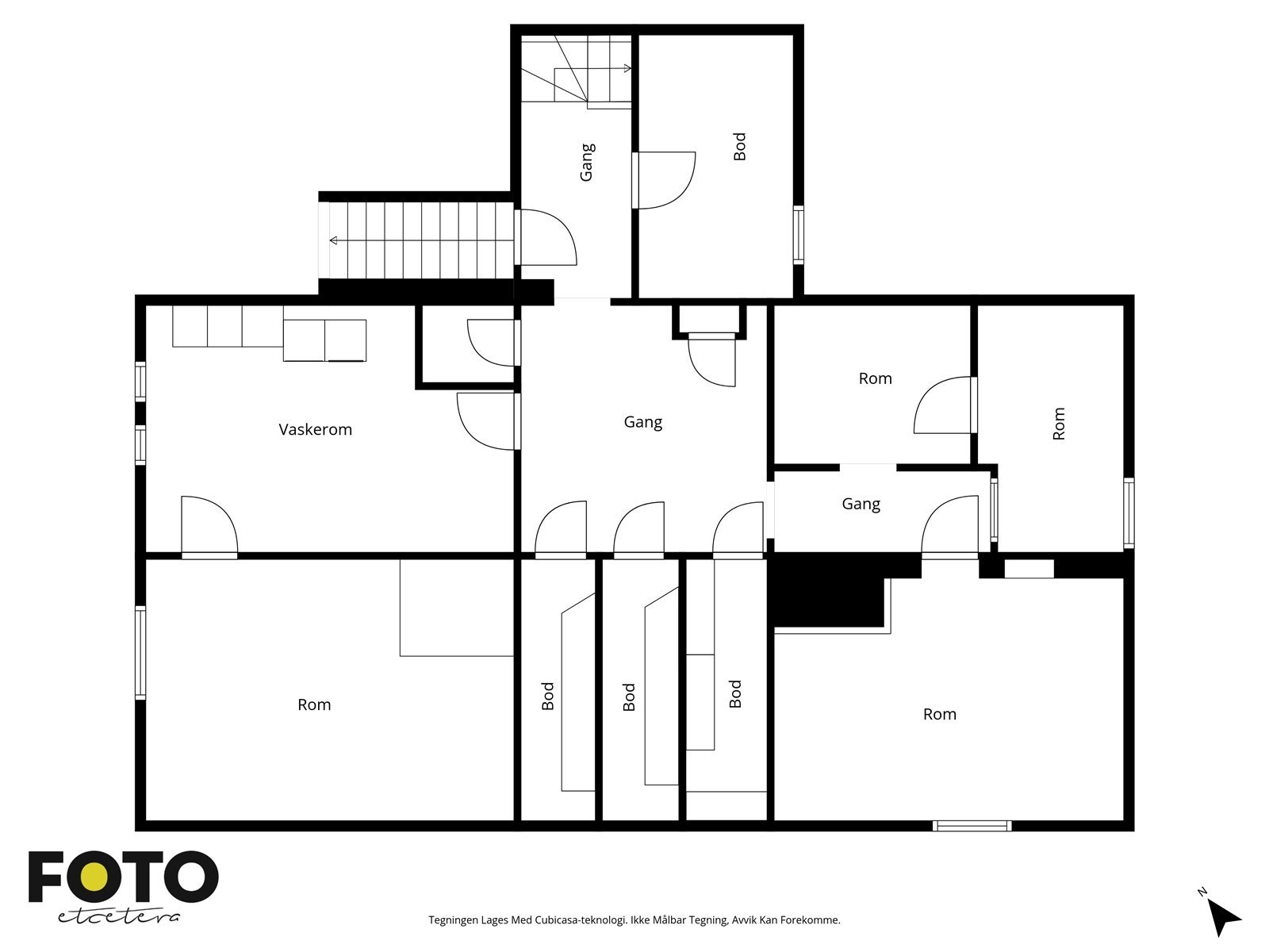 Veiledende plantegning - Ikke målbar Galleribilde
