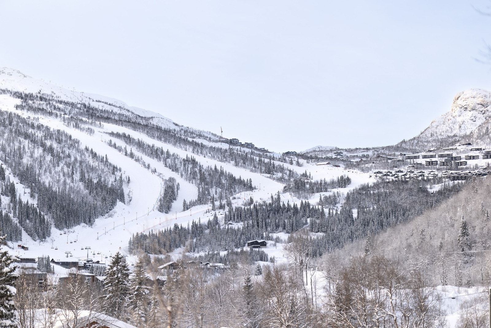 Utsikt fra eiendommen. Galleribilde