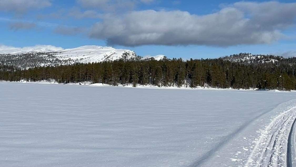 Storvatn - med Søtelifjell bak Galleribilde