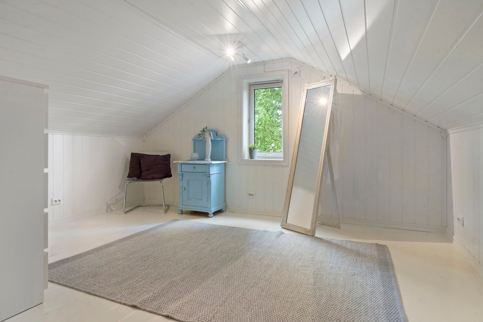 Hobbyrom på loft. Galleribilde