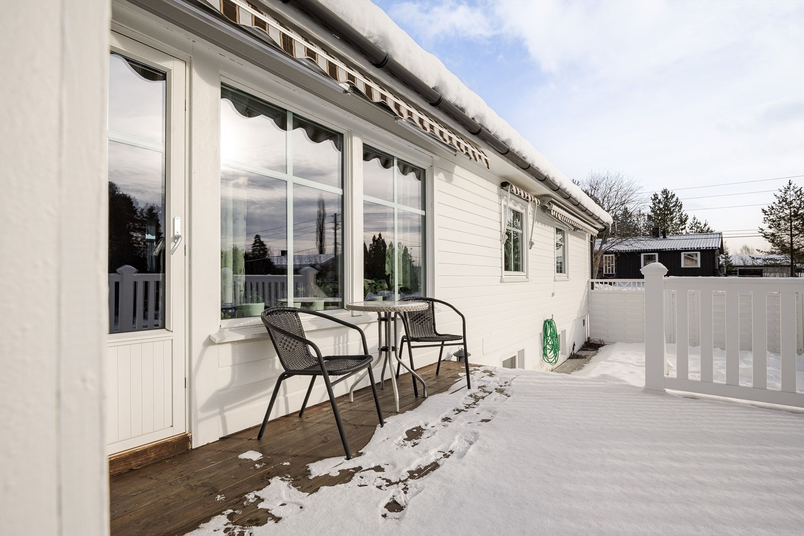 Ny terrasse bygd i 2021. Galleribilde