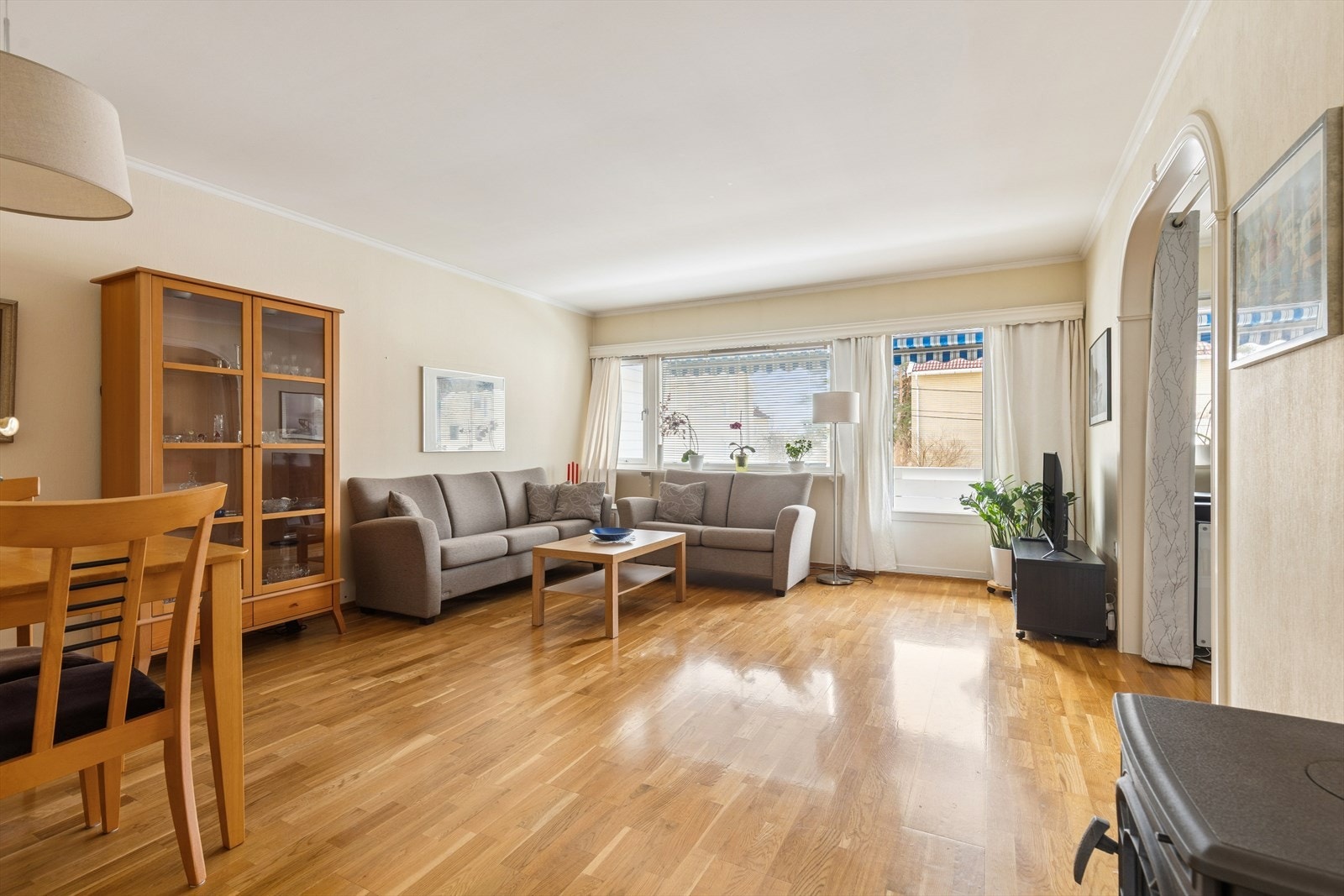 Leiligheten har en praktisk og gjennomtenkt planløsning med gode møbleringsmuligheter. Galleribilde