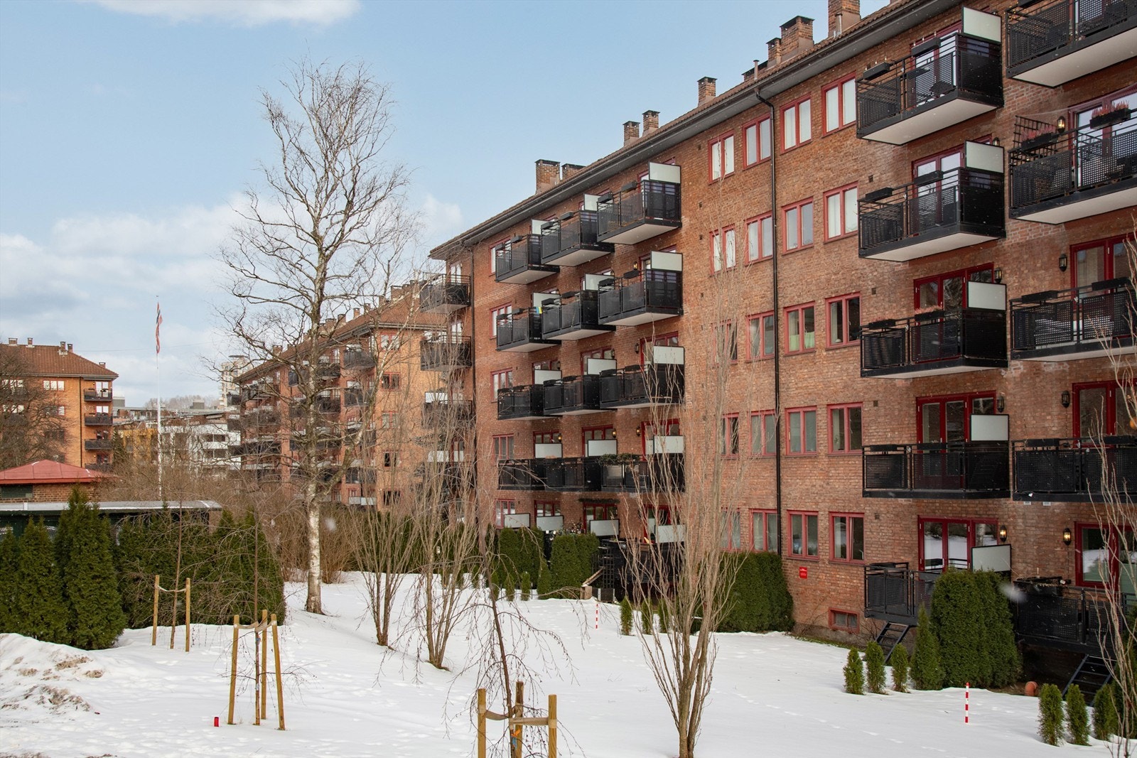 Fasade av Maridalsveien 229. Galleribilde