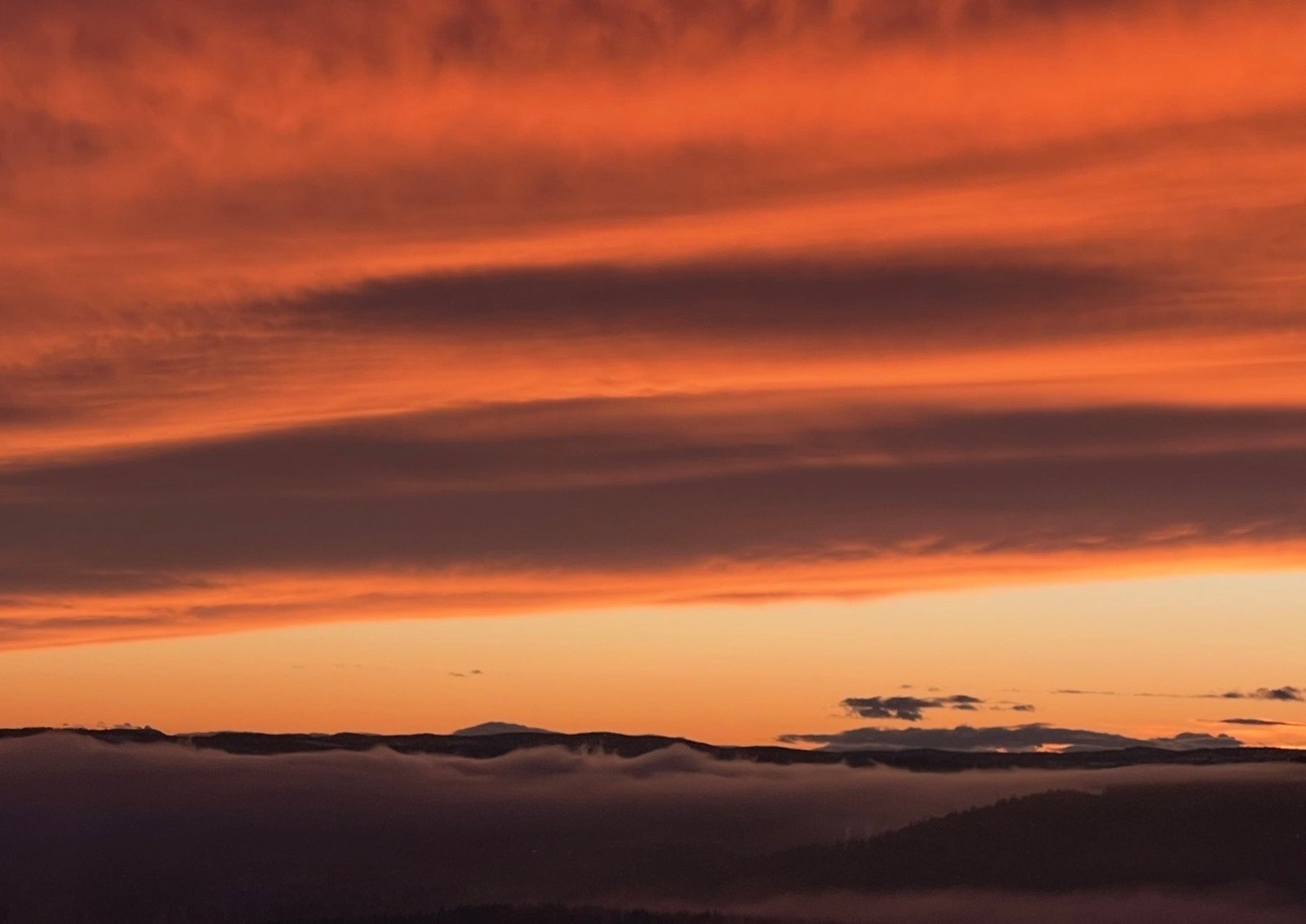 Her kan nydelige solnedganger nytes. Galleribilde