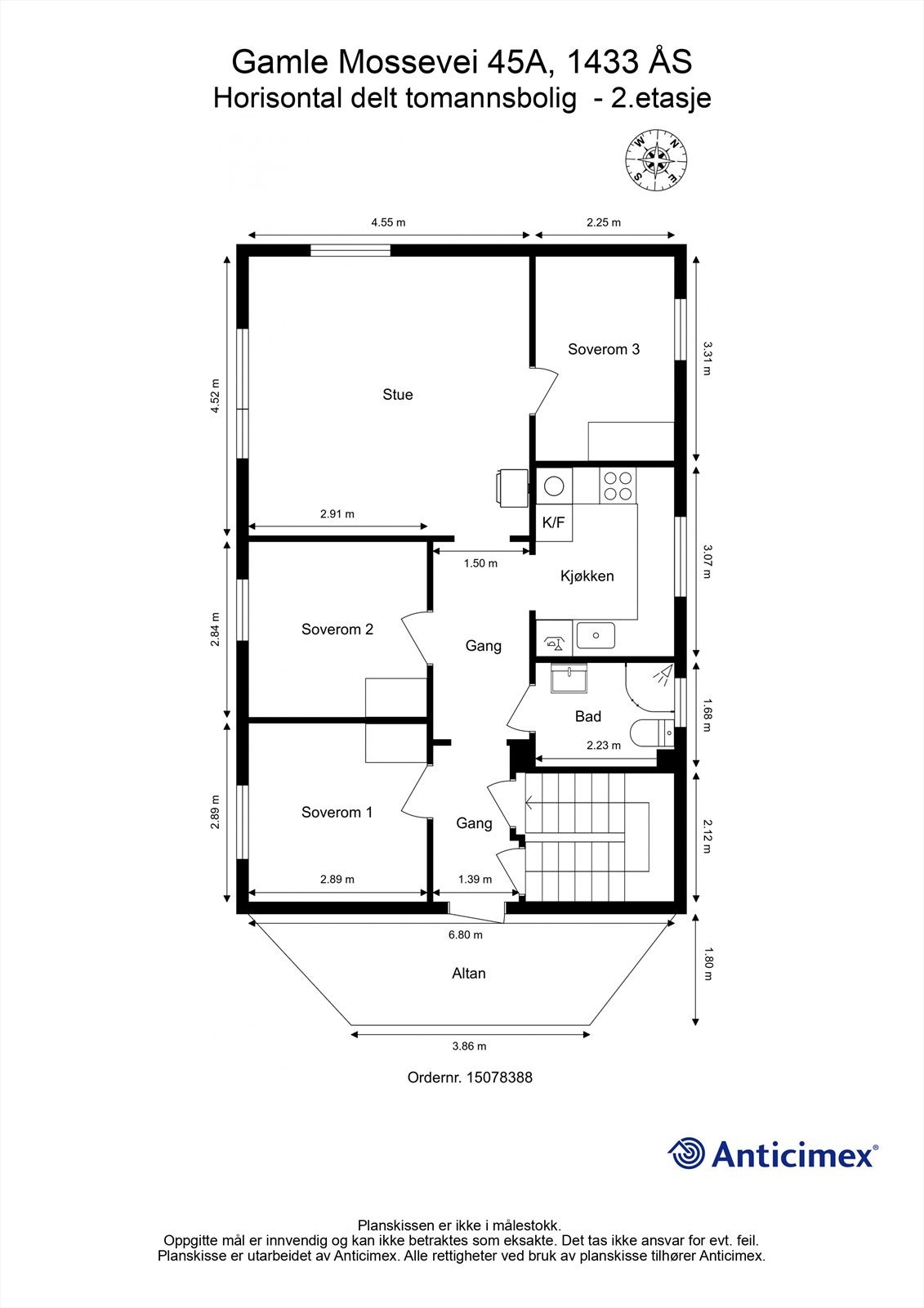 Plantegning-2. etasje Galleribilde