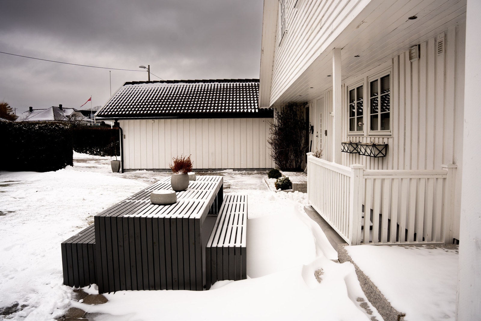 Vinterbilde. Galleribilde