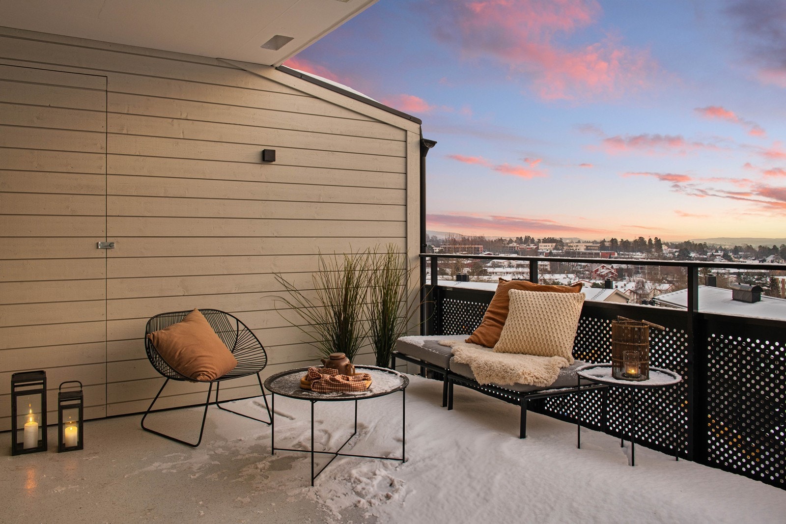 Praktisk bod på terrassen Galleribilde