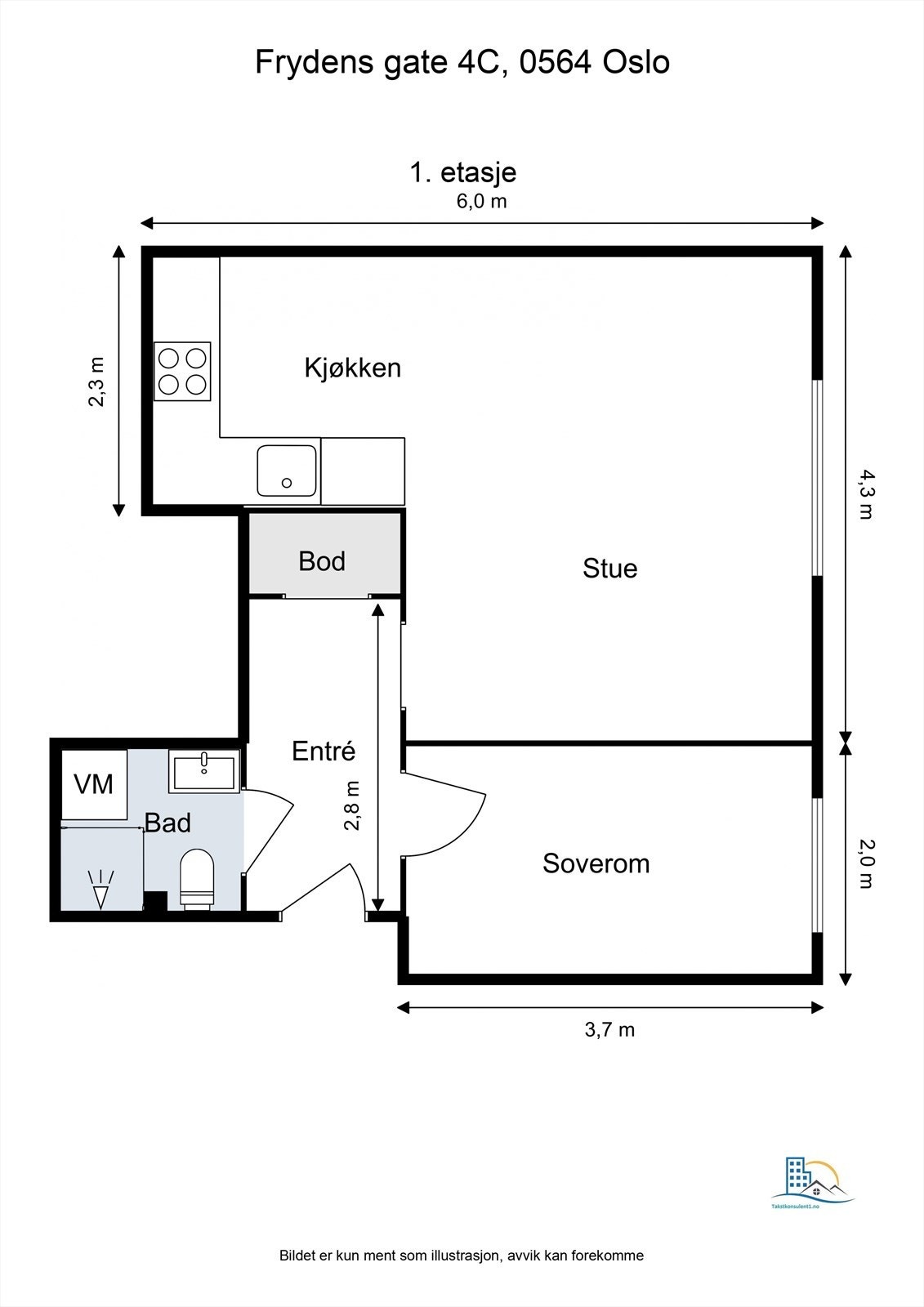 Plantegning. Galleribilde