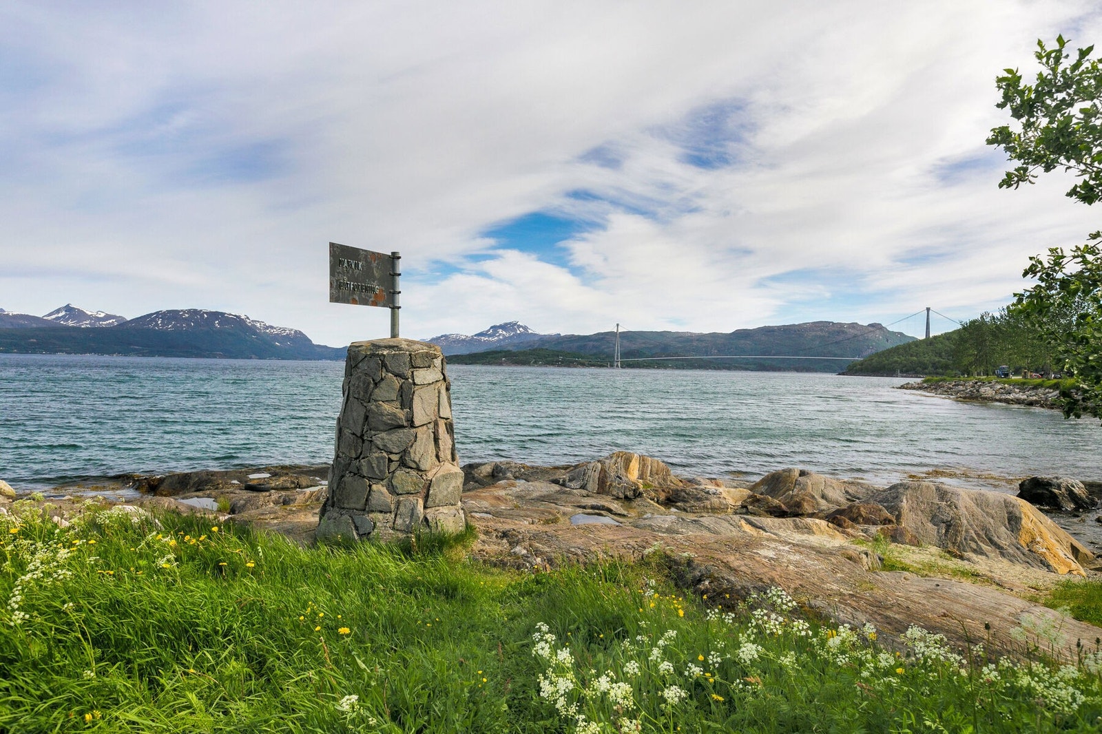 Badevika ved småbåthavna Galleribilde