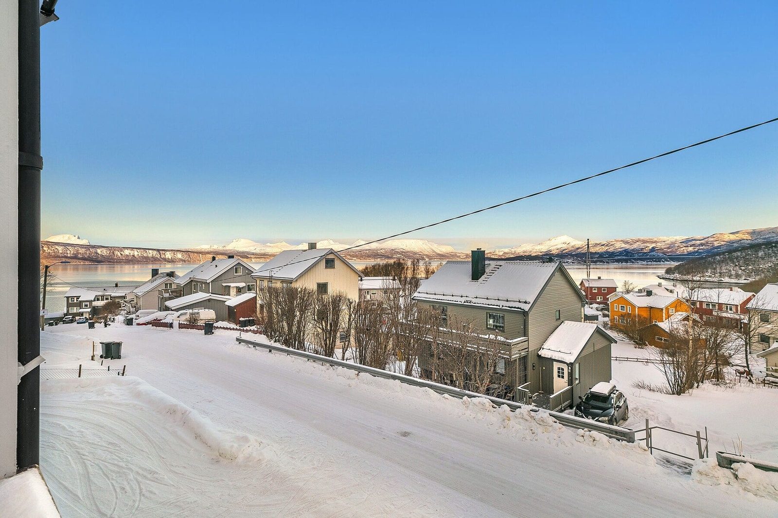 Utsikt fra veranda Galleribilde