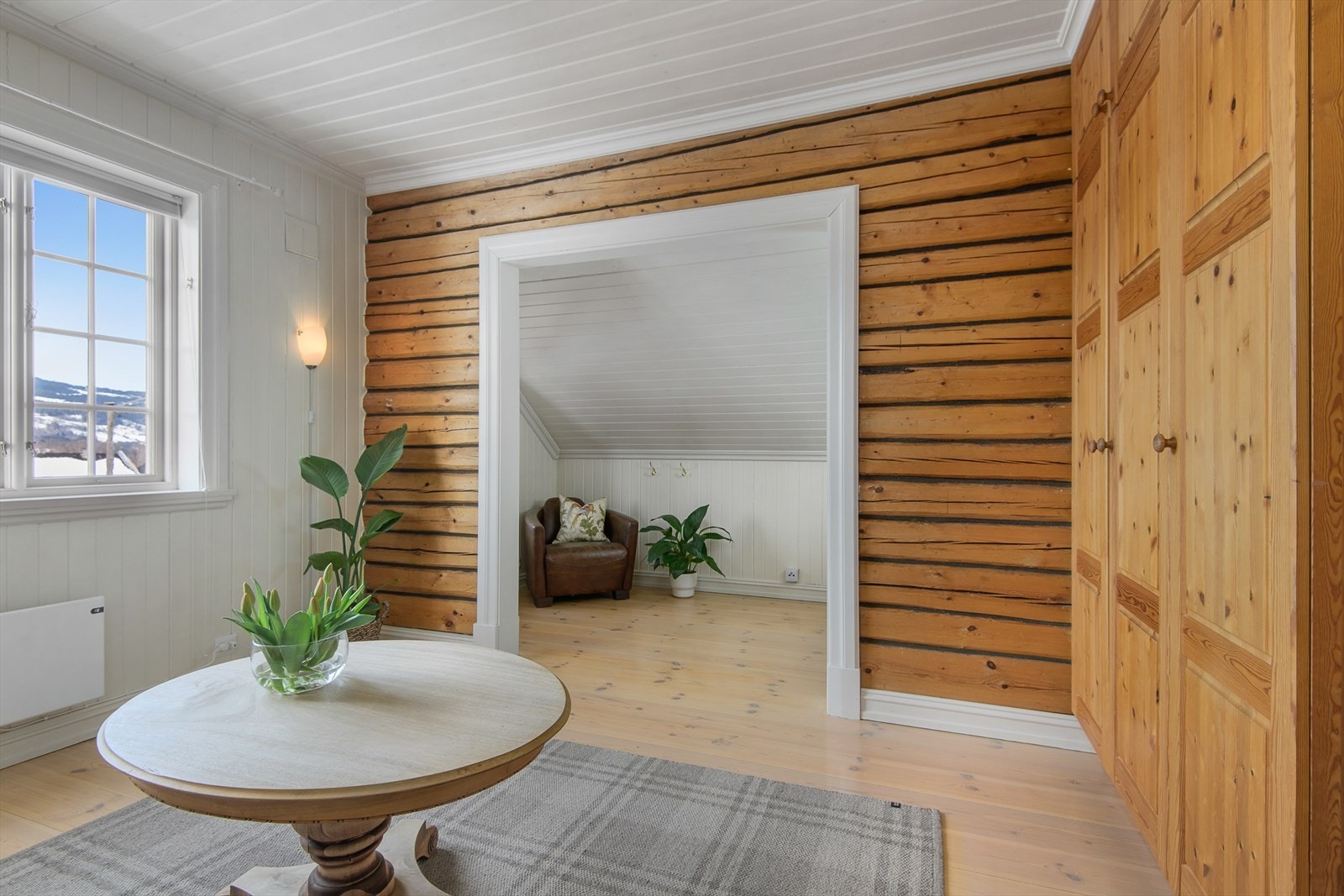 Opprinnelig kott som innlemmet i stue/ soverom i 2.etasje Galleribilde