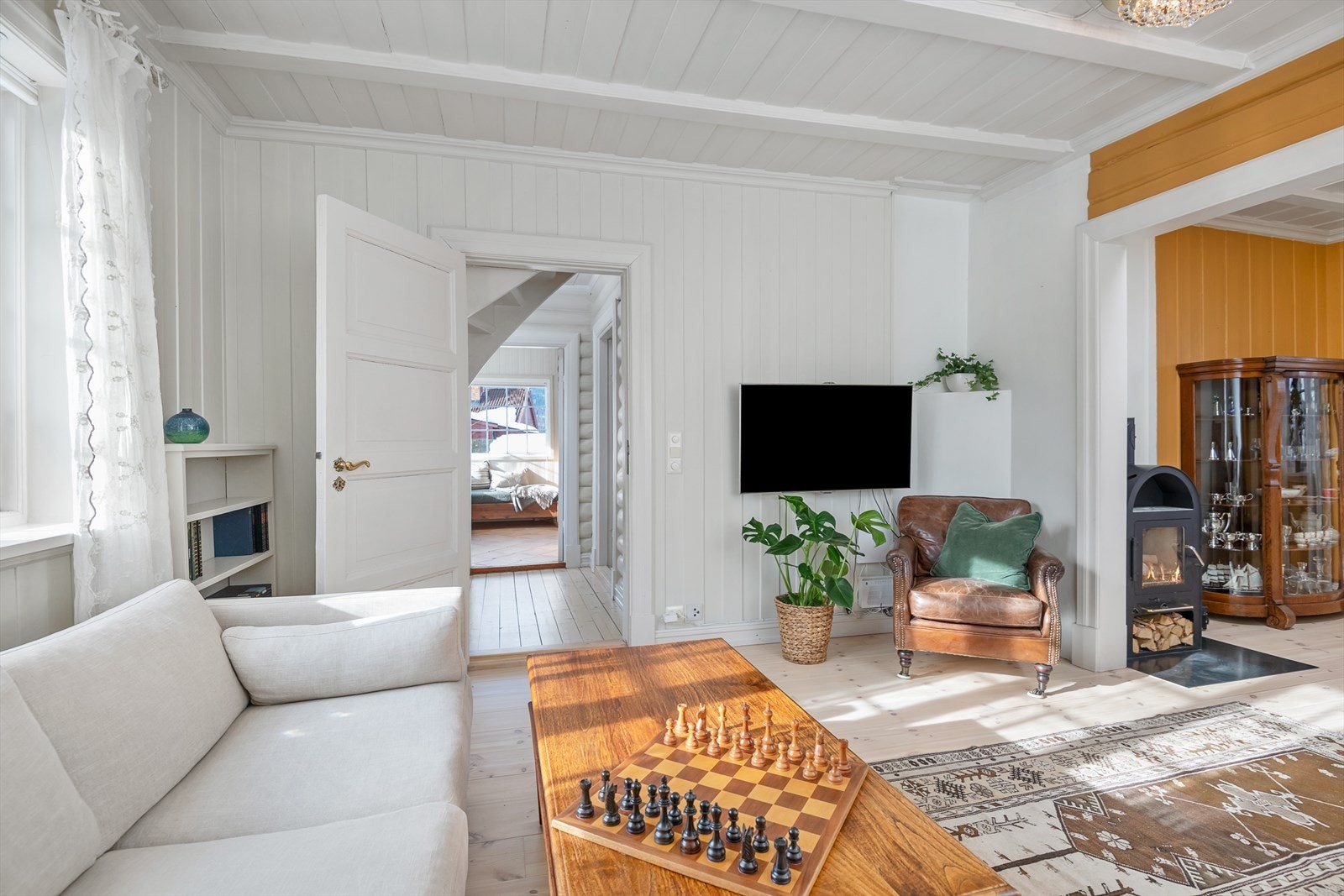 Her er det en flott balanse mellom det gamle og det nyere Galleribilde