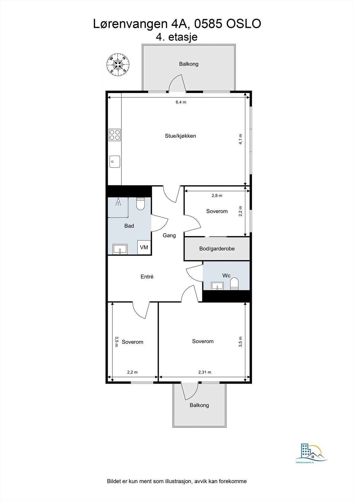 Plantegning. Galleribilde