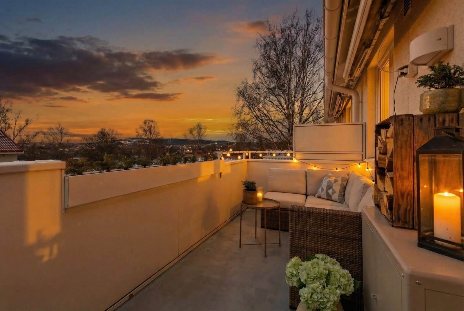 Her sitter man så og si helt usjenert for innsyn på toppen. Galleribilde