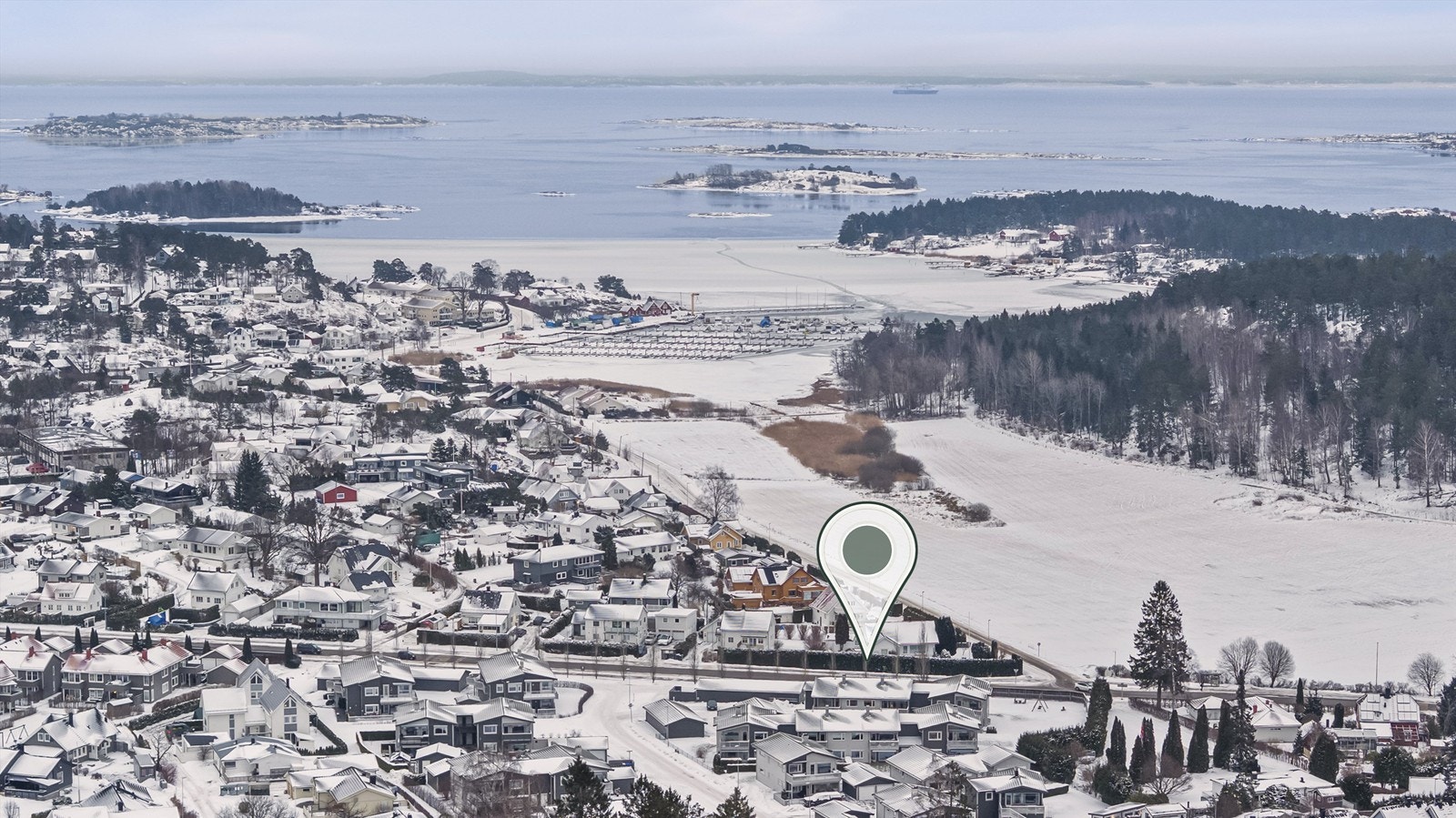 Maritim beliggenhet. Galleribilde