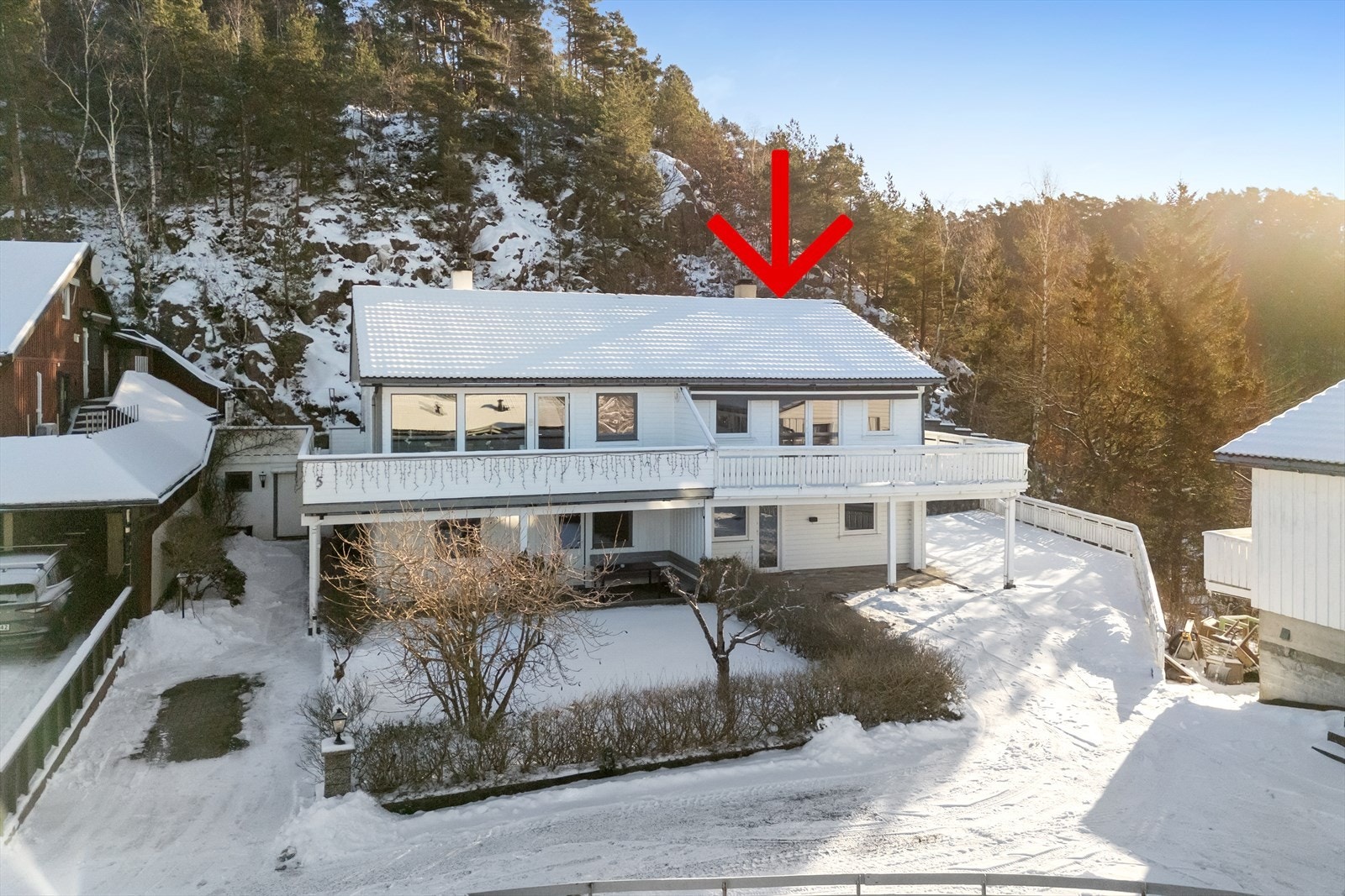 Boligen er fra 1980 og er oppgradert. Galleribilde