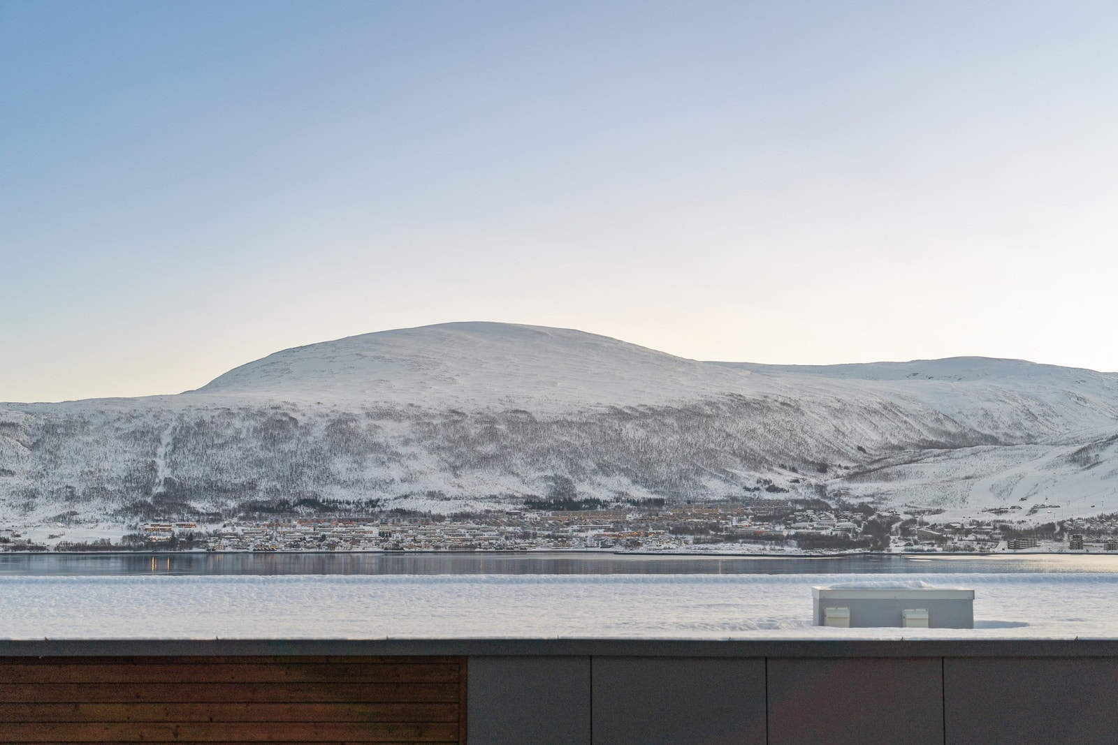 Utsikt fra veranda Galleribilde