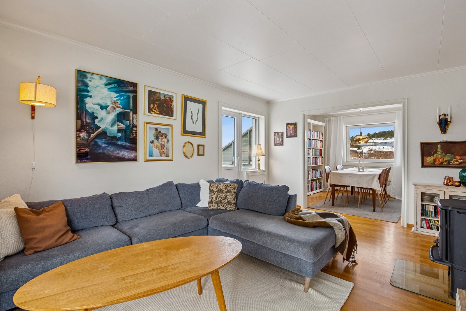 Komfortabel lounge Galleribilde