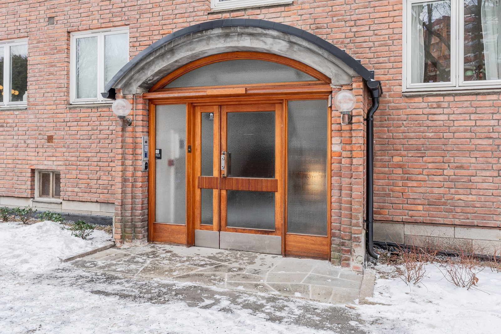 Hyggelig inngangsparti. Galleribilde