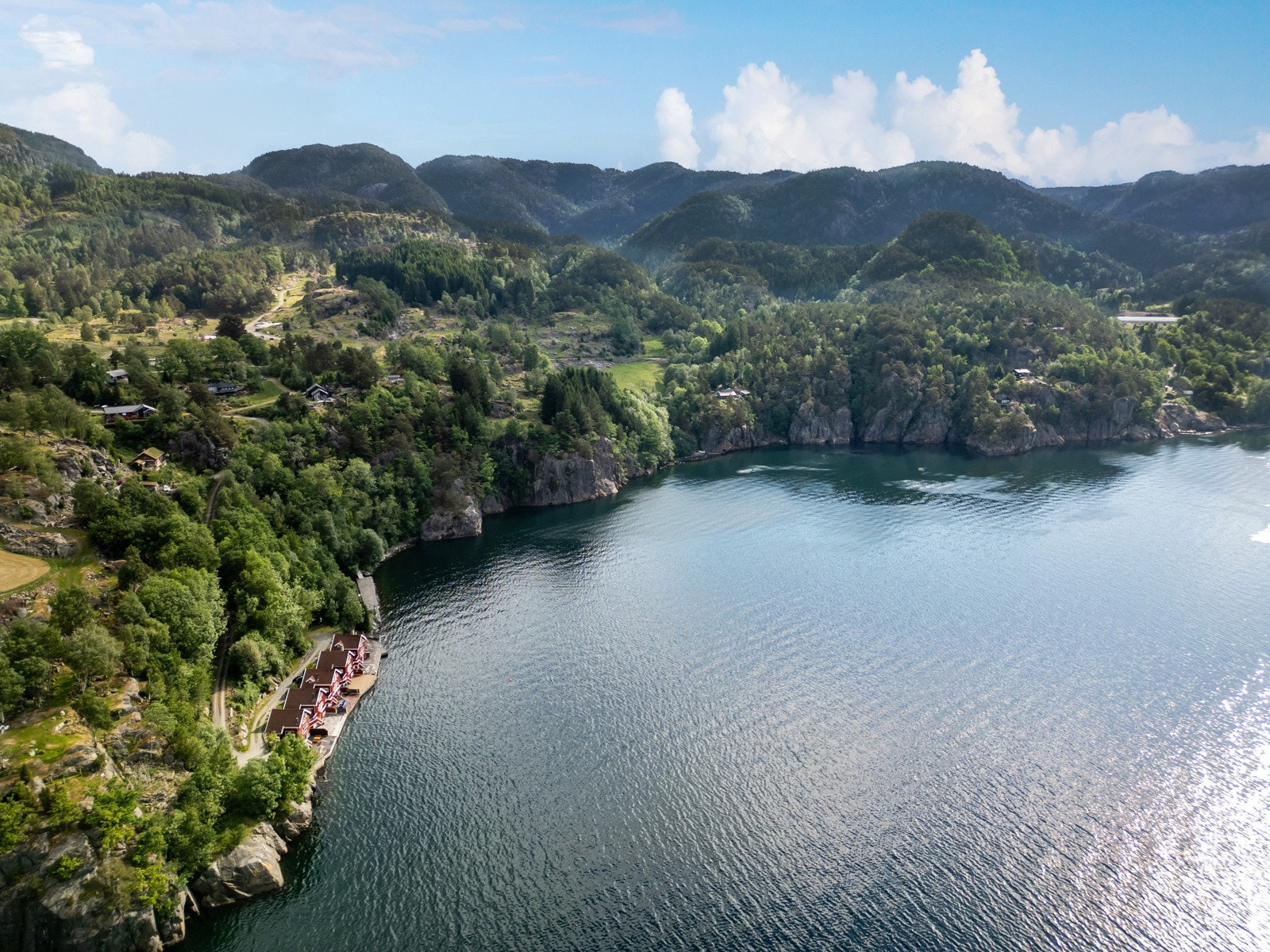 Dronefoto Galleribilde