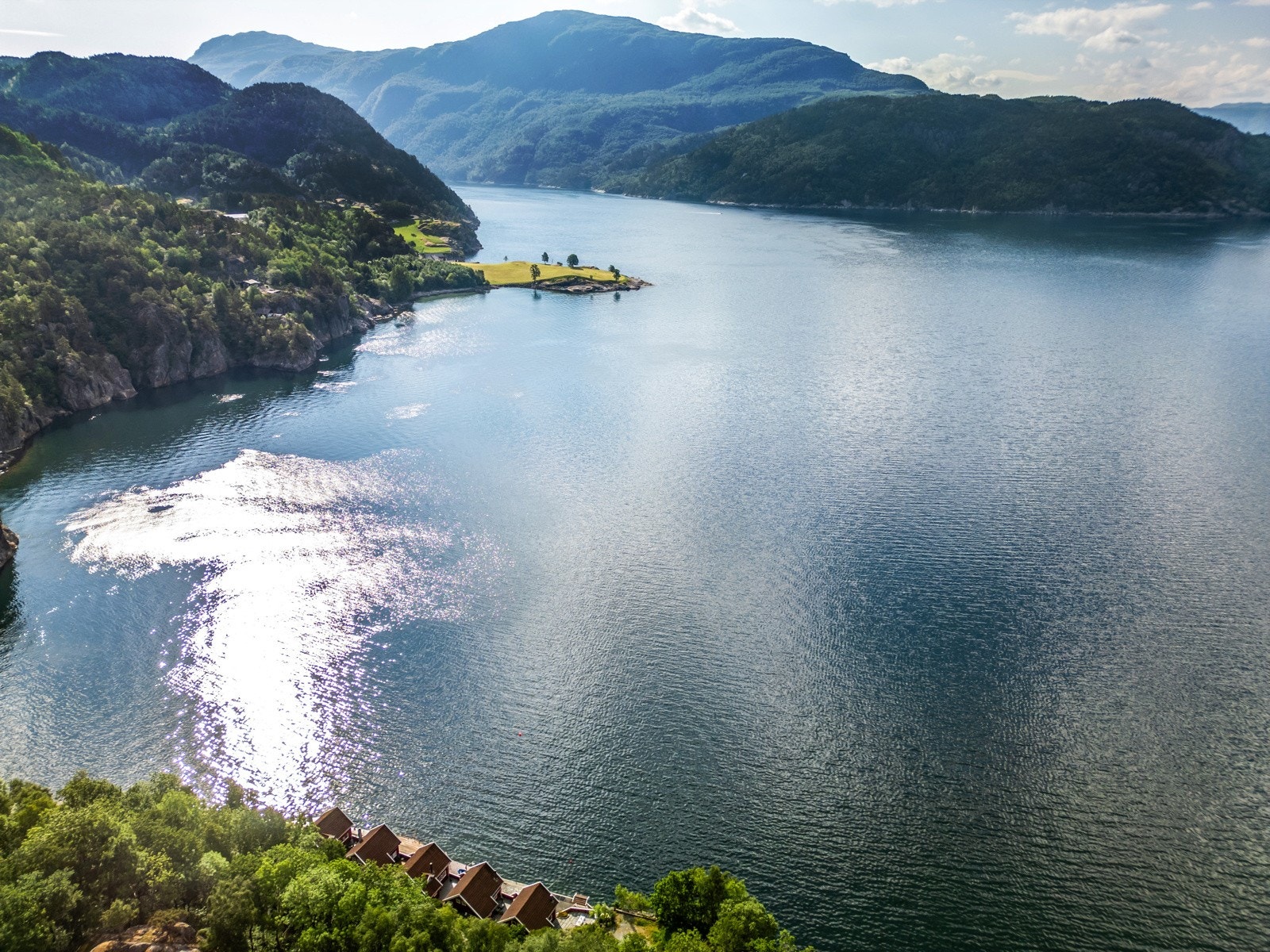 Dronefoto Galleribilde