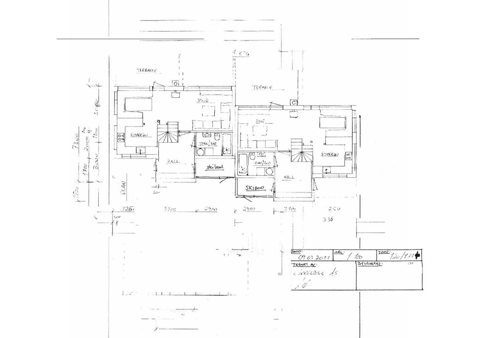 Plan 1 - tening Galleribilde