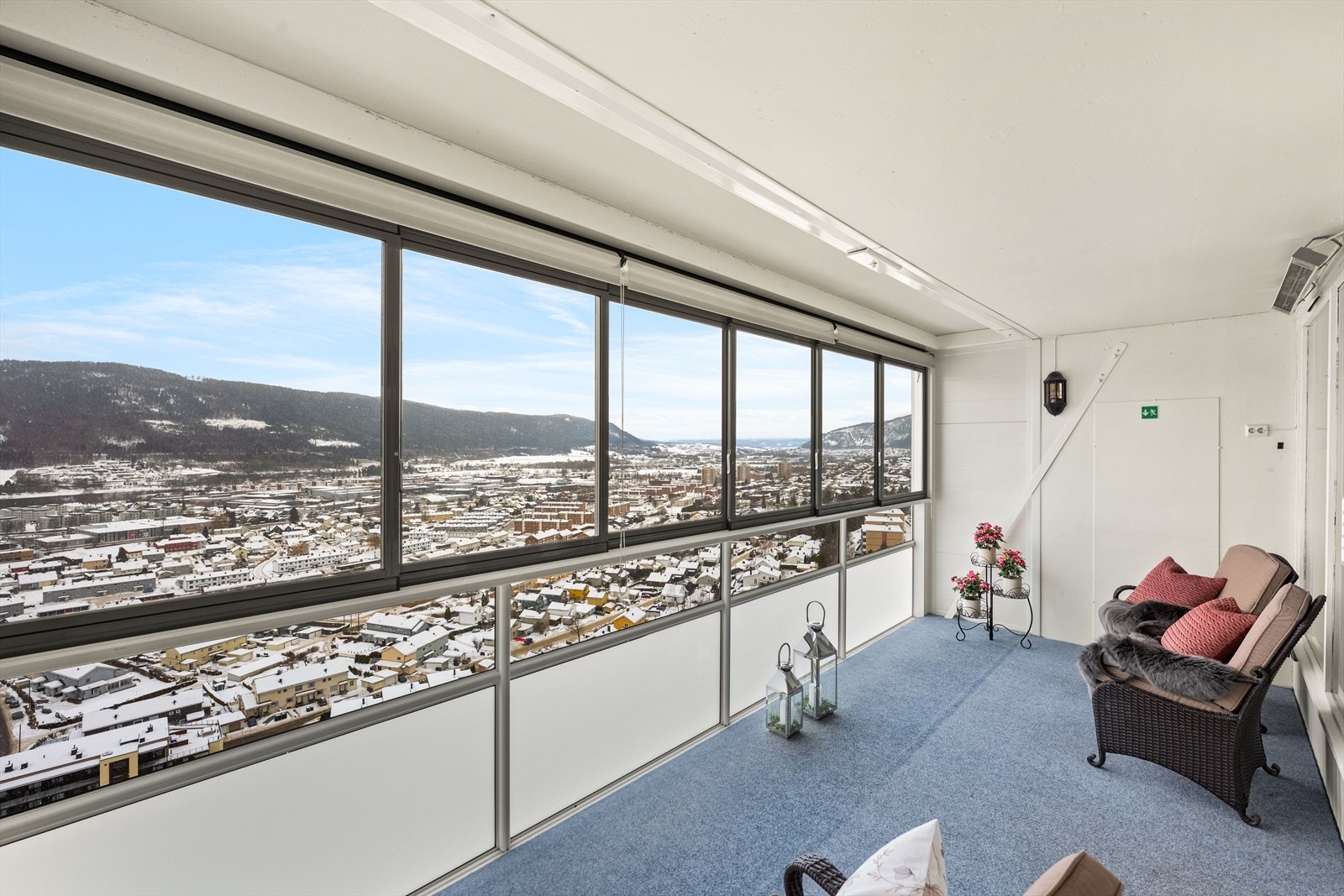 Balkong på ca 13 kvm Galleribilde