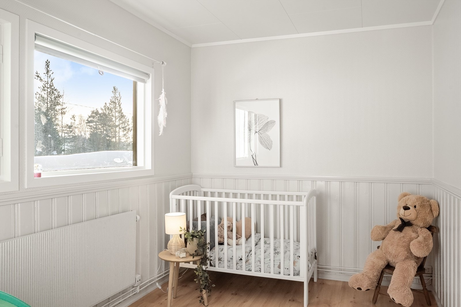 Soverom 3 er i dag innredet som et koselig barnerom. Galleribilde