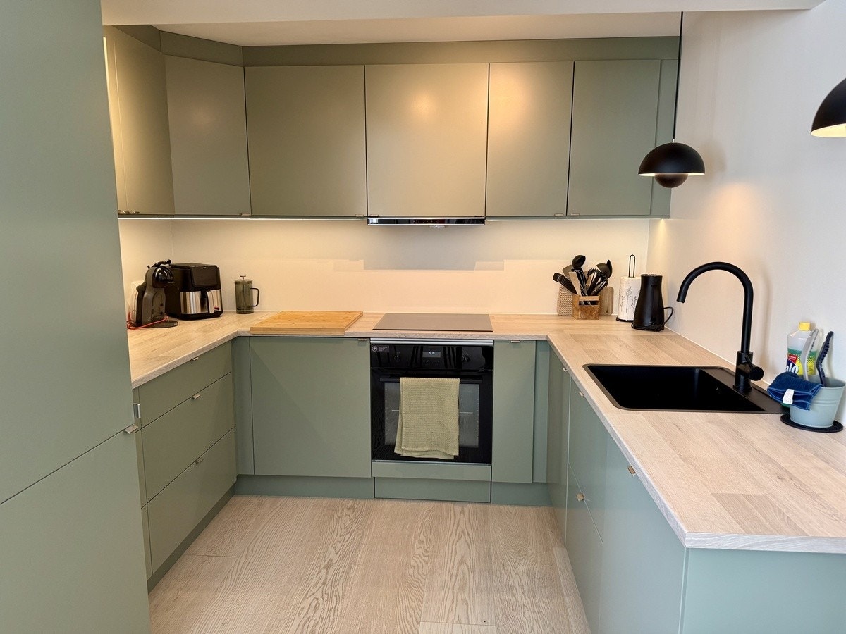 Kjøkken med intergrert Galleribilde