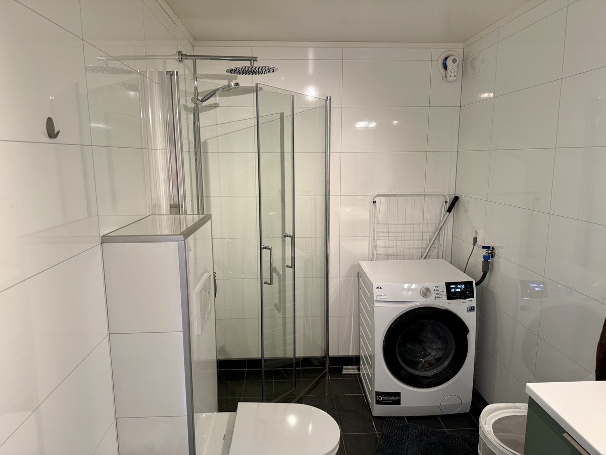 Med vask og tørk Galleribilde