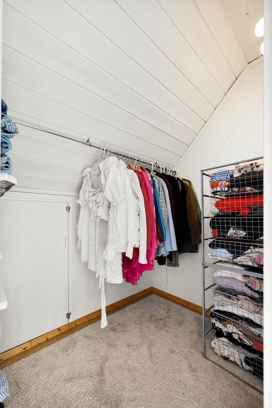 Praktisk bod som i dag benyttes til et omkledningsrom. Galleribilde