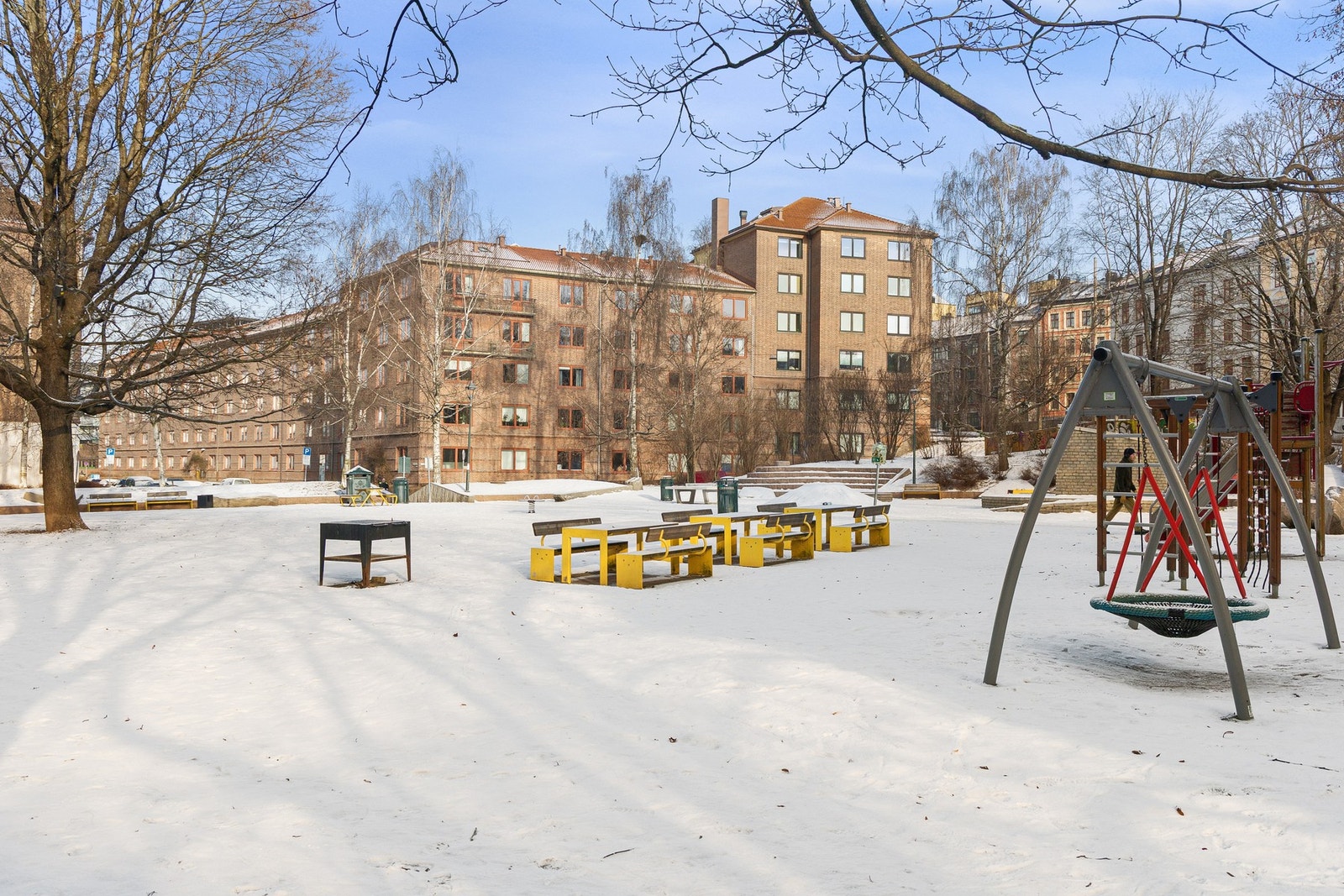 Leiligheten har attraktiv og sentrumsnær beliggenhet på populære Tøyen. Galleribilde