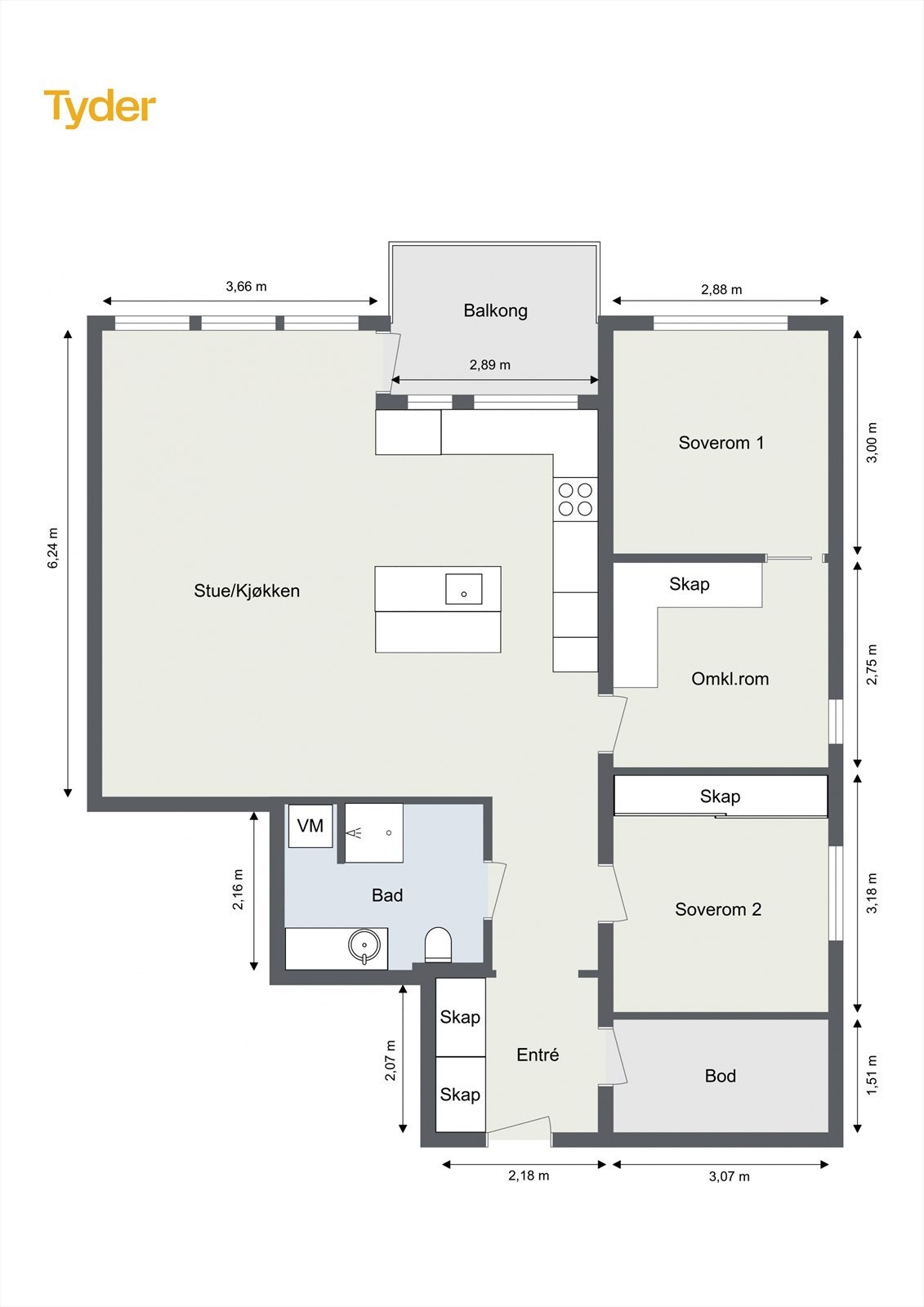 Plantegning. Galleribilde