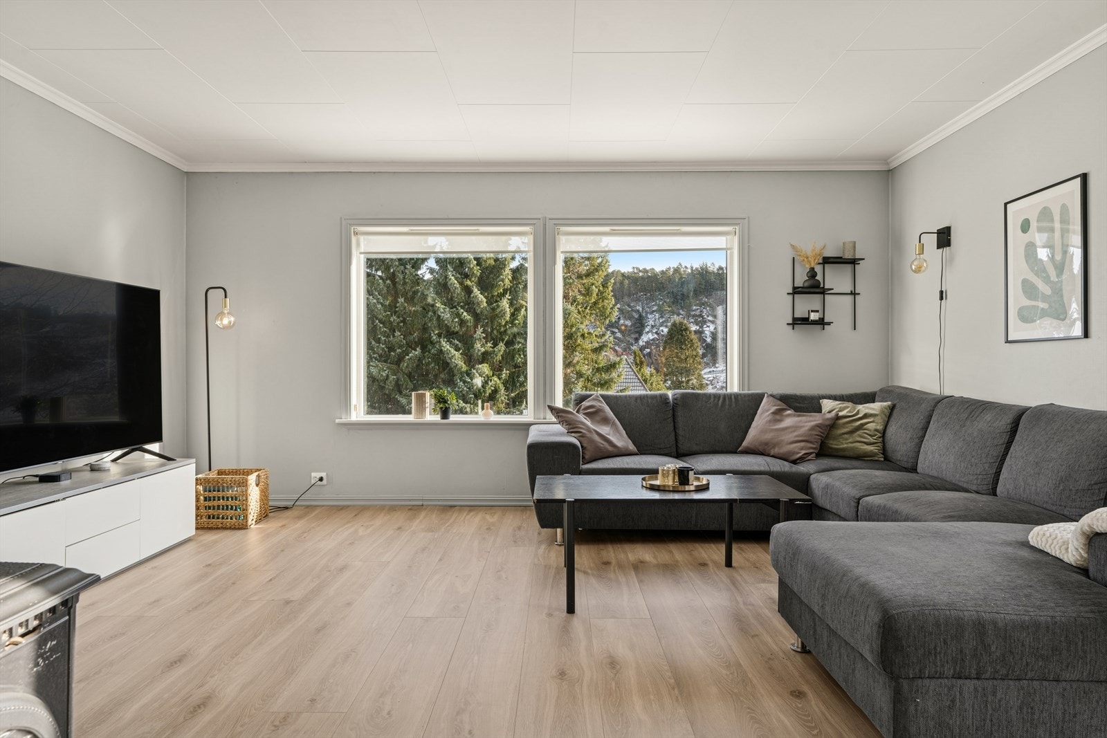 Rommet er lett å møblere og tilpasse etter egne behov. Galleribilde